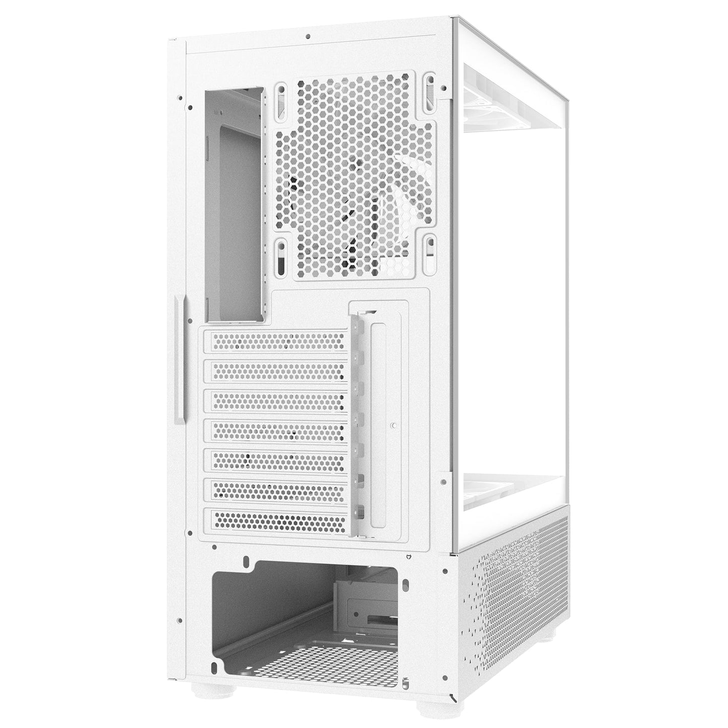 XPG GABINETE ADATA Invader X Mini Blanco ARGB ATX S/Fuente Cristal INVADERXMINIMT-WHCWW