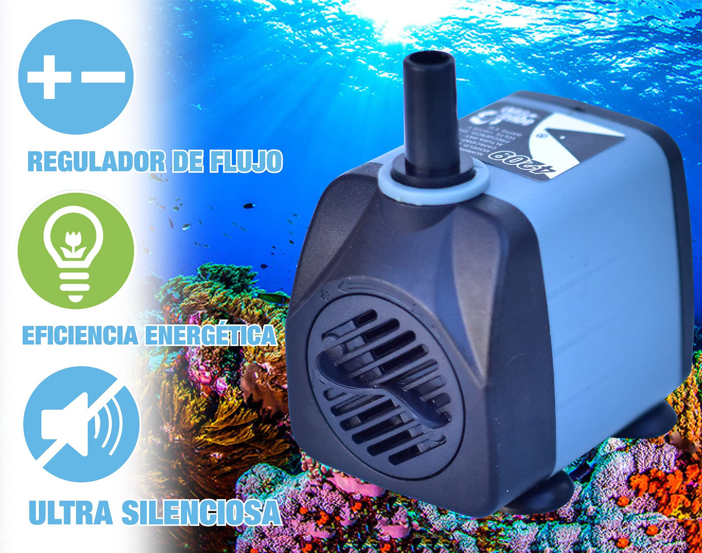 AQUASUB 4209 Bomba Agua 600 L/H 1.2M