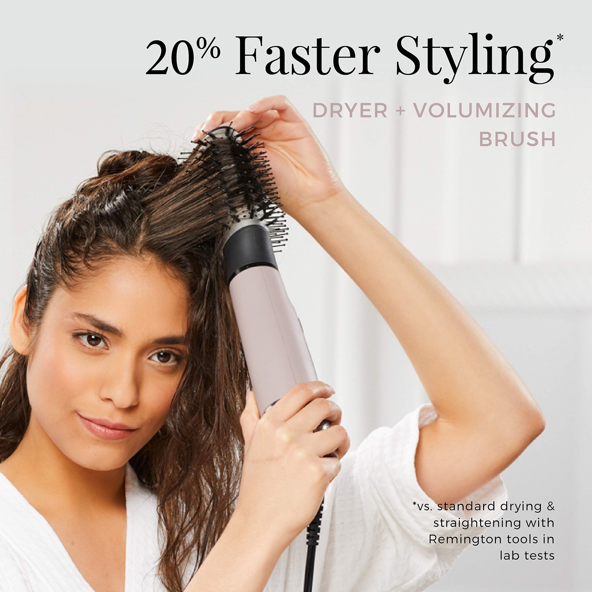 Remington Pro Wet2style - Cepillo ovalado y voluminizador