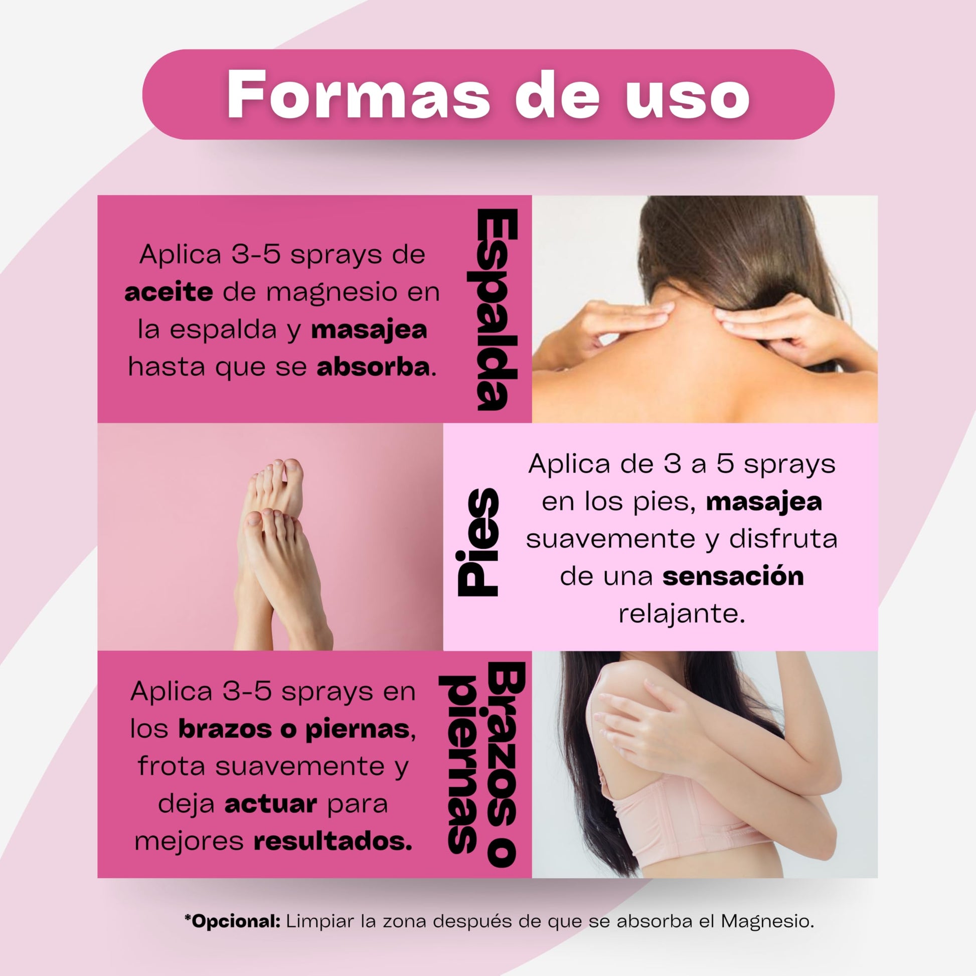 Aceite Relajante de Magnesio con Lavanda y Menta: Alivio del Estrés Muscular y Relajación Profunda