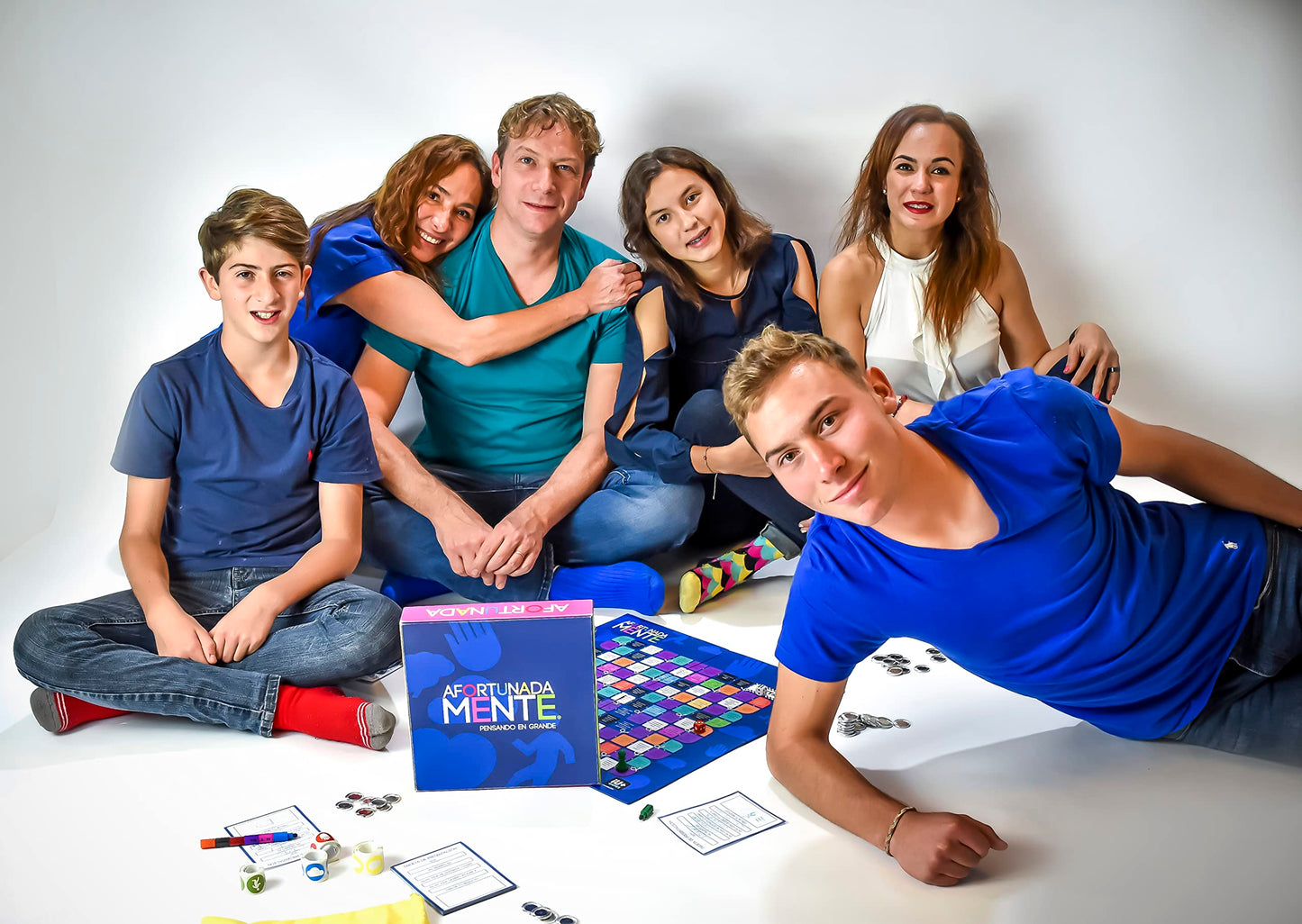 AFORTUNADA MENTE Juego de Mesa Valeria Arellano | Juego didáctico de educación financiera + Inteligencia Emocional para niños, jóvenes y Adultos ¡Nuevo! inglés & español. AfortunadaMente