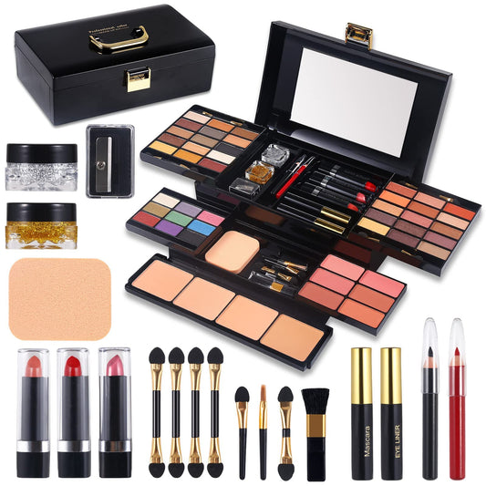 MISS ROSE Paleta de Maquillaje Todo en Uno | Sombra, Cejas y Más