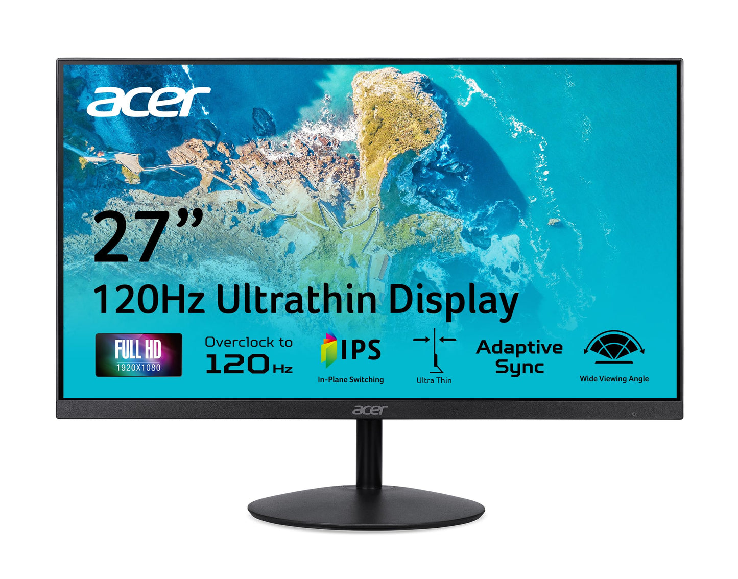 acer Monitor SB0 27" FHD 120Hz Panel IPS 1ms AdaptiveSync