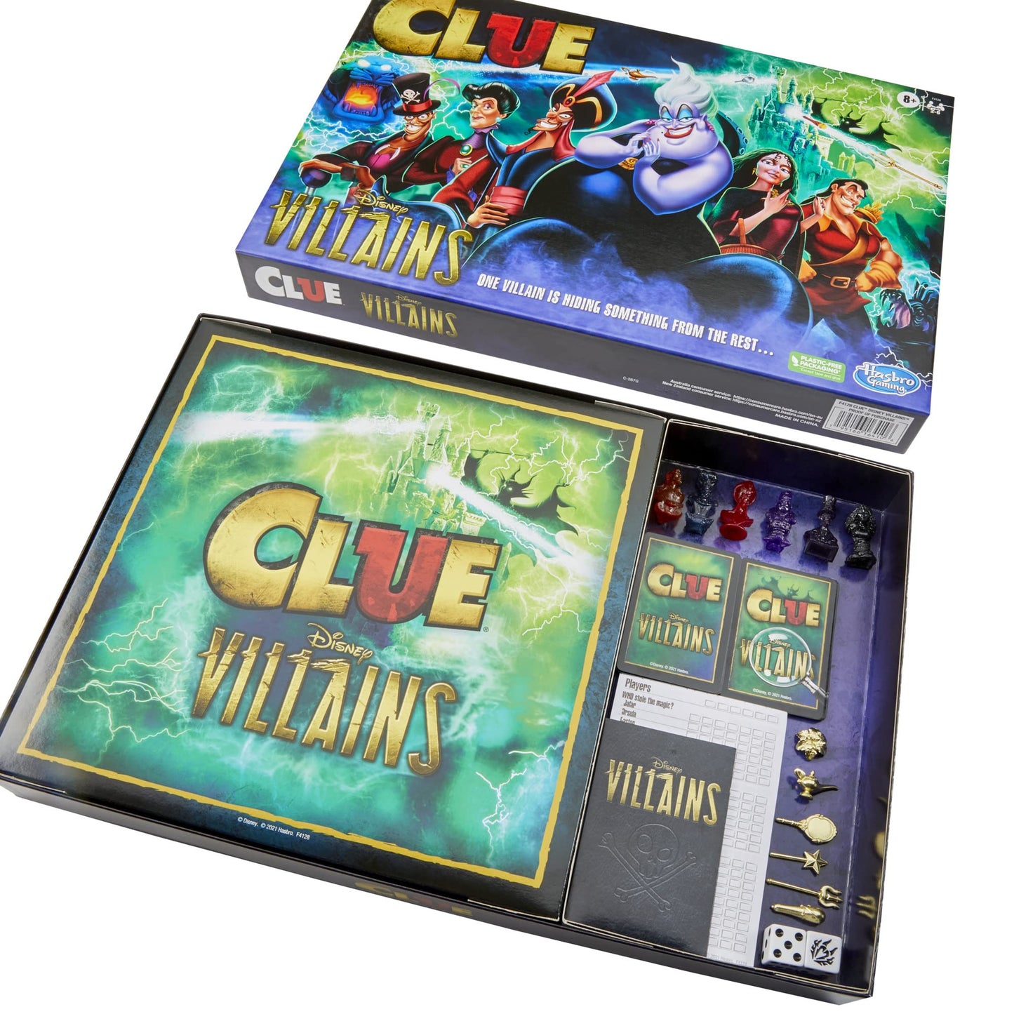 Hasbro Gaming Clue Disney Villains