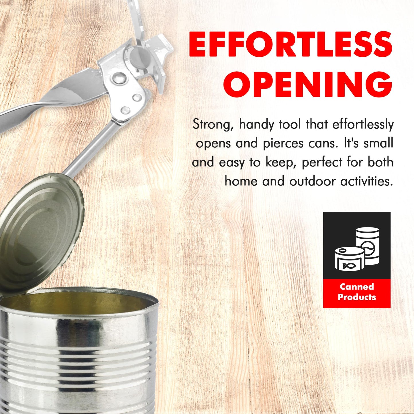 Chef Craft Can Opener with Tapper