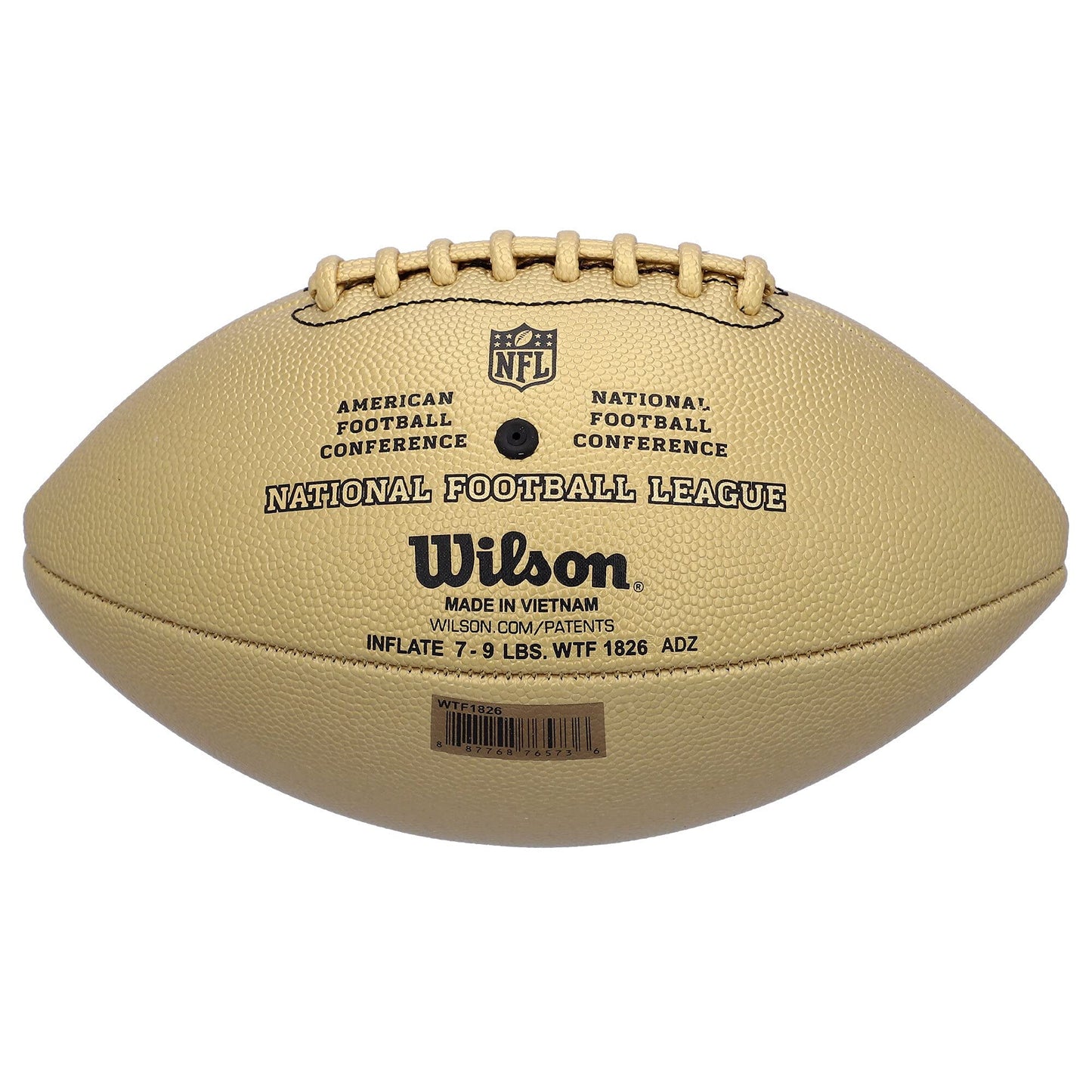Balón Wilson NFL Duke Dorado Edición Especial