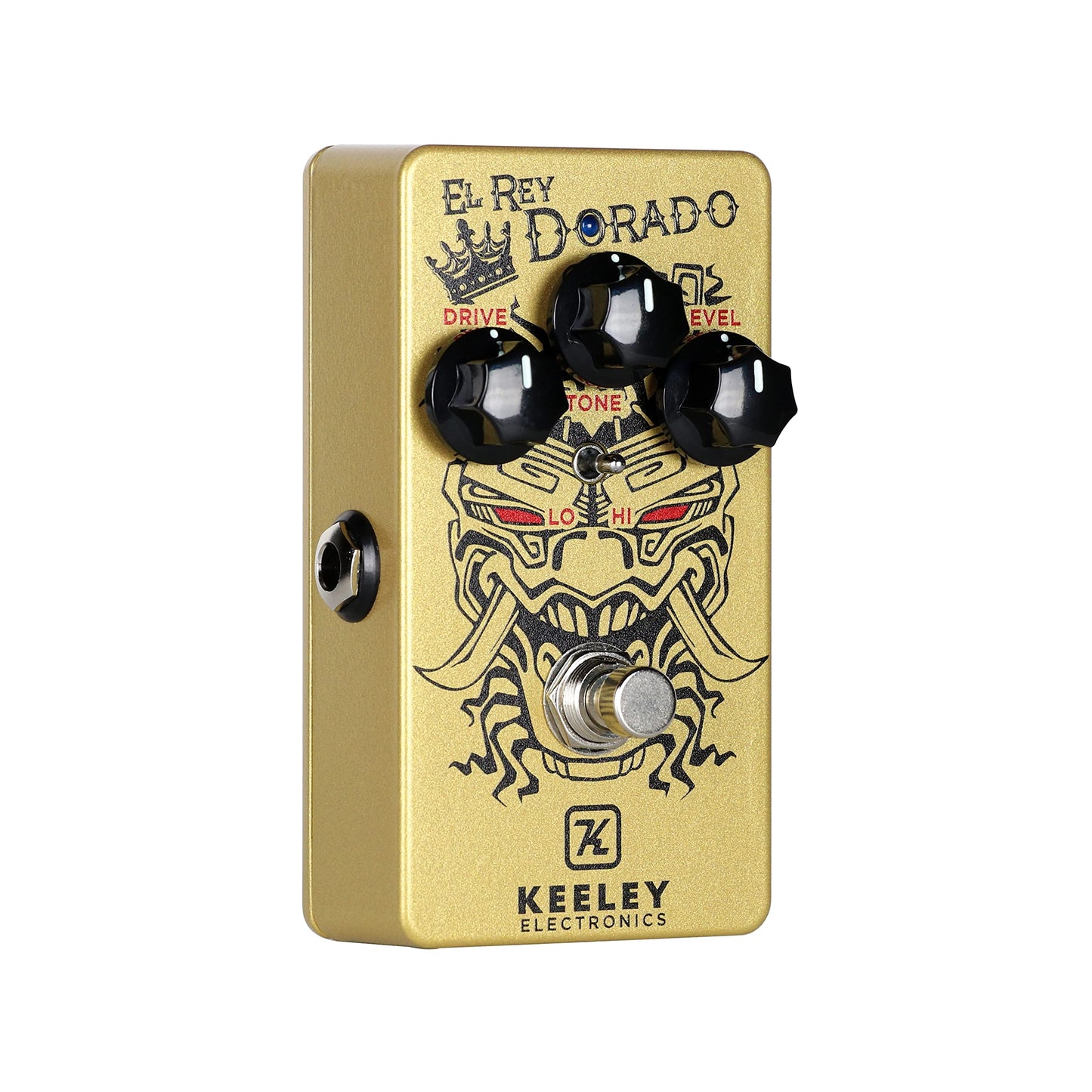 Keeley El Rey Dorado Overdrive Pedal, Oro (KElrey)