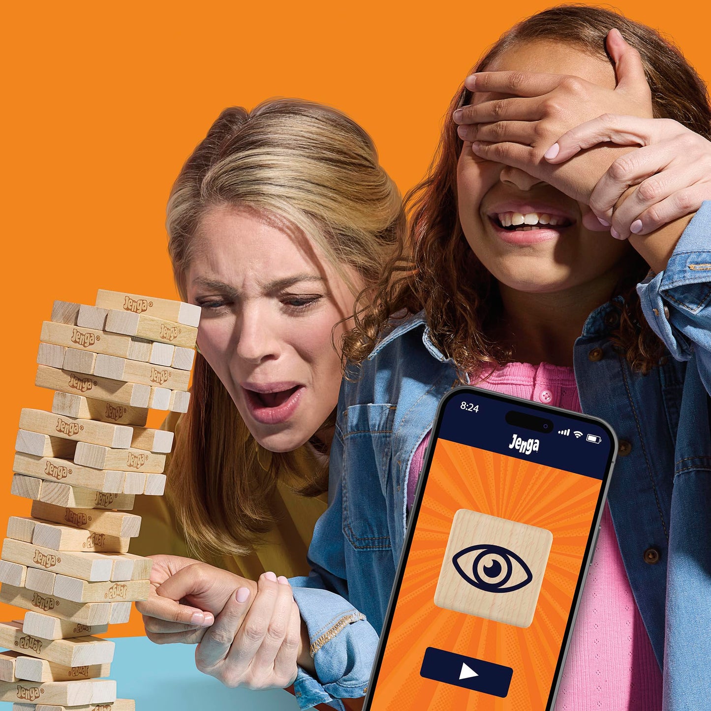 Hasbro Games Juego de Mesa Jenga Dado Digital