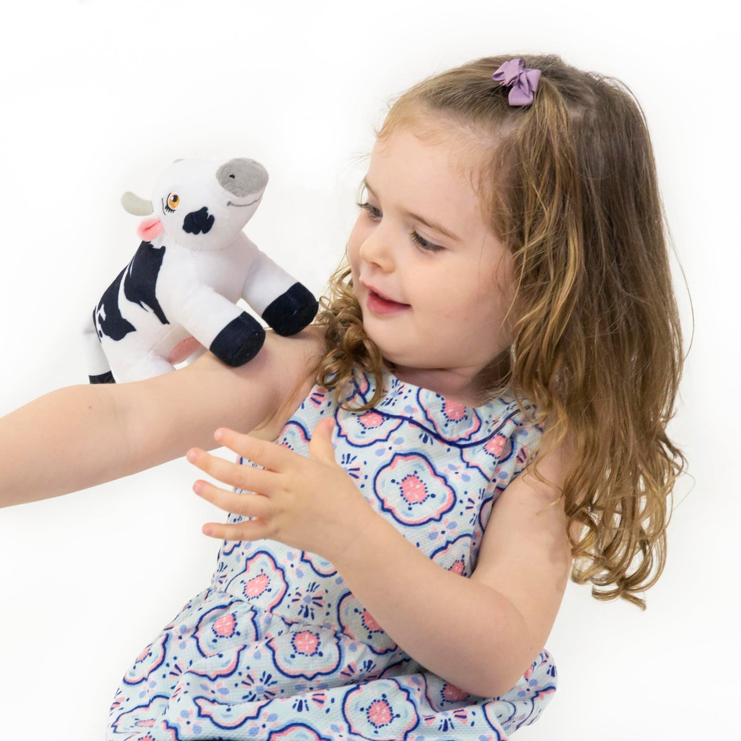 LA GRANJA DE ZENÓN Peluche Vaca Lola Mis Primeros Pasos 15cm