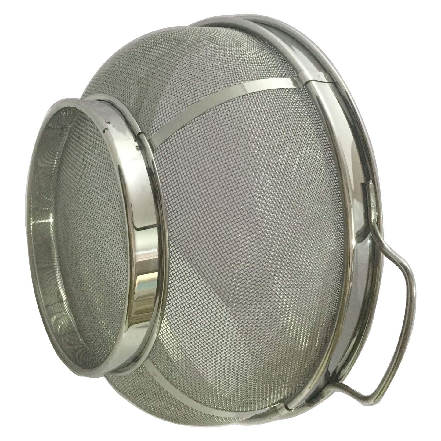 GD Colador Multiusos de Acero Inoxidable, Bowl de 9 Pulgadas de Longitud y Ancho, 4.5 Pulgadas de Altura