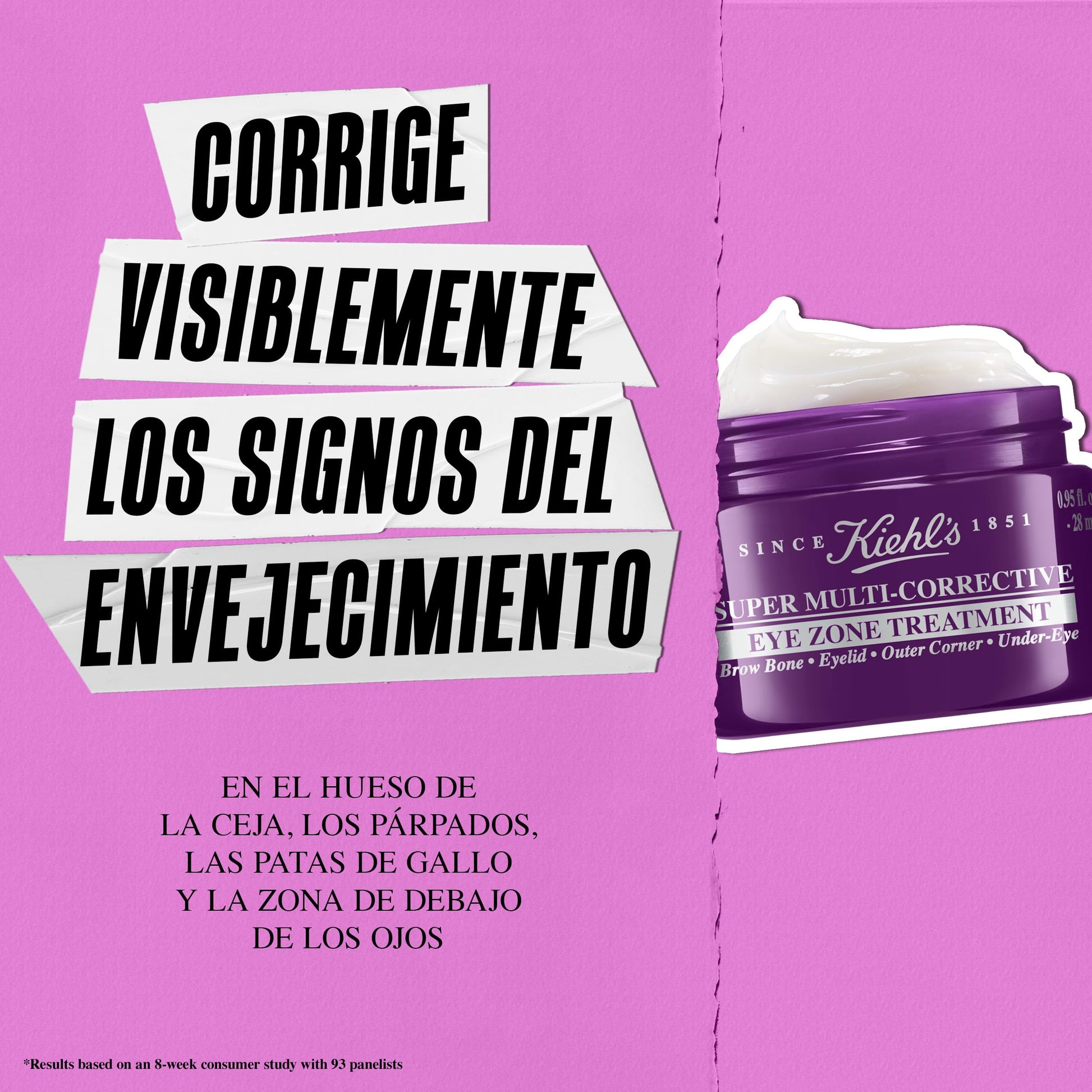 Crema Hidratante Kiehl's Super Multi-Corrective Antiendad Adenosina de Rostro y Cuello