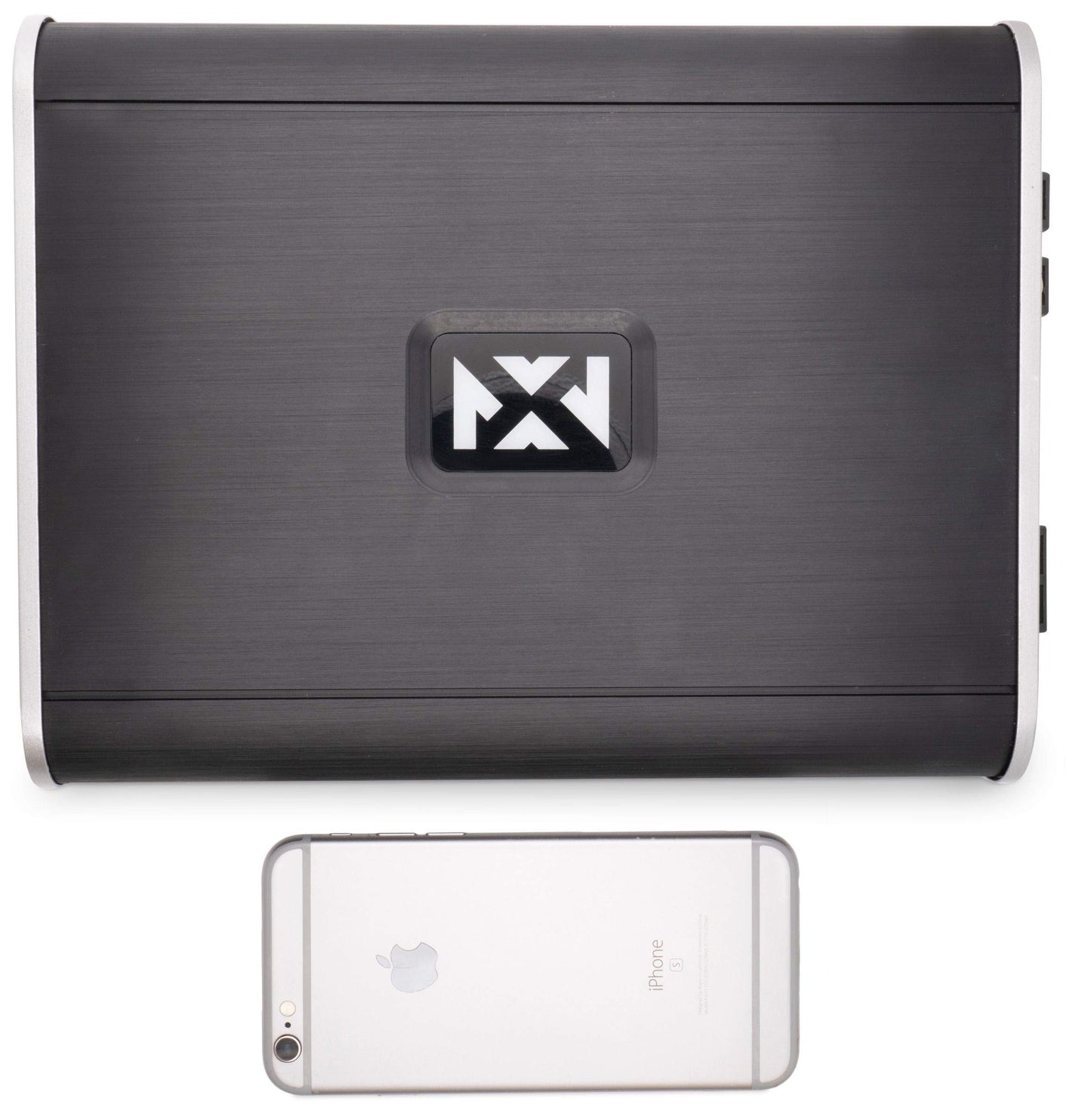 Amplificador Monoblock NVX 1700W RMS Clase D con Control de Bajos para Automóvil/Marino/Deportes Acuáticos