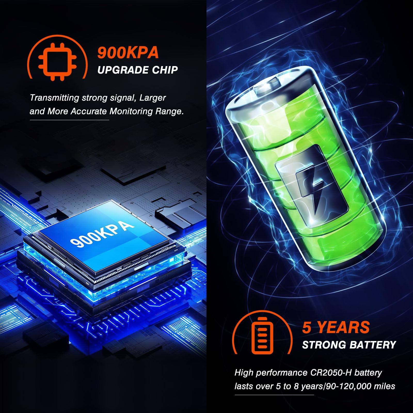 Sensor TPMS para Monitoreo de Presión de Neumáticos para Toyota y Lexus 315MHz 4 Piezas