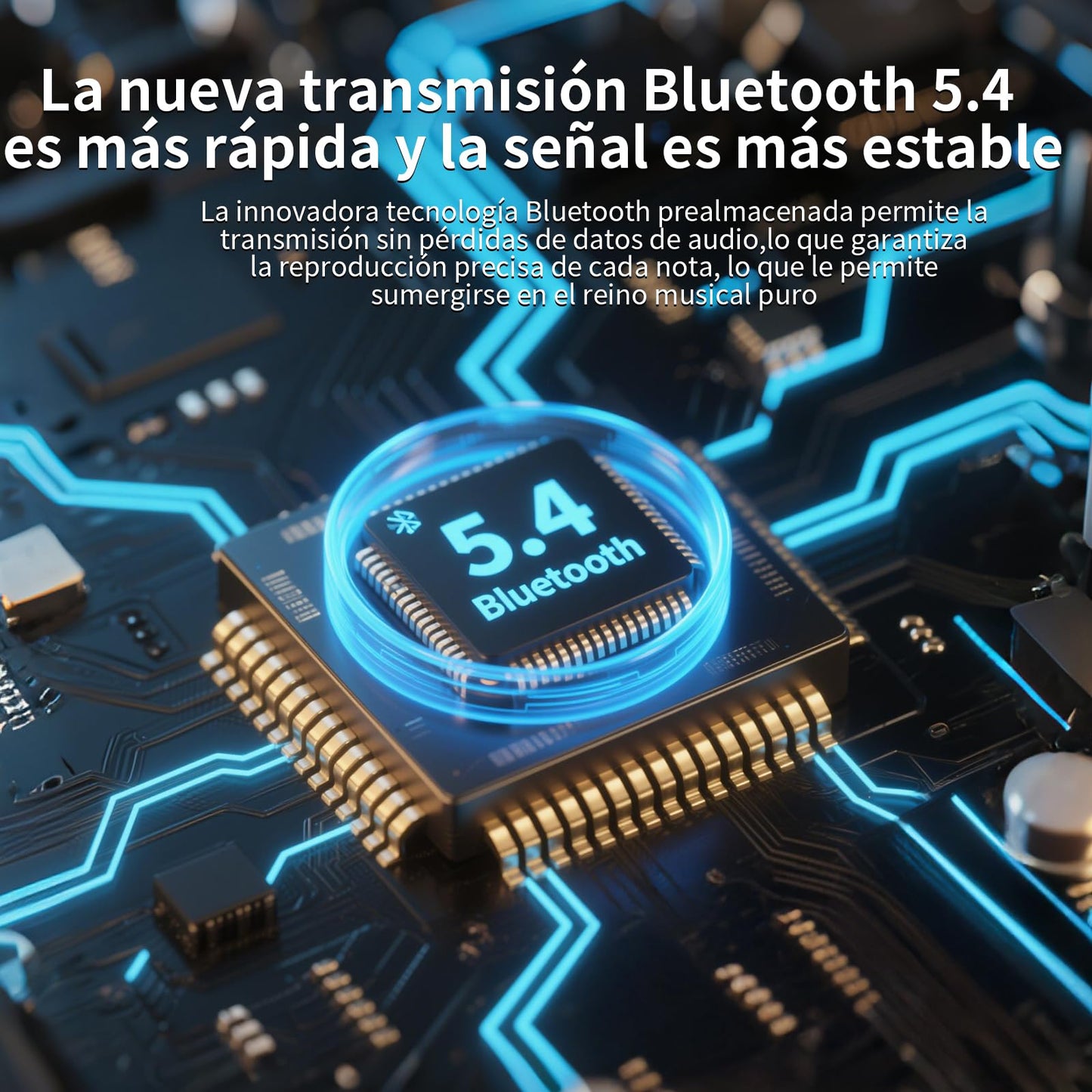 INMUA Auriculares de traducción de idiomas AI, Auriculares de traducción Bluetooth AI 3 en 1,con auriculares con pantalla LED, control táctil,de traducción bidireccional para viajes, negocios.