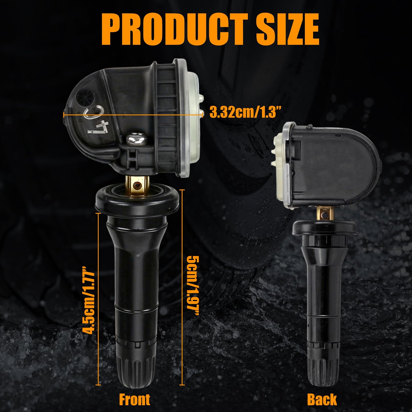 Sensores de Monitoreo de Presión de Neumáticos TPMS para Buick Cadillac Chevrolet GMC