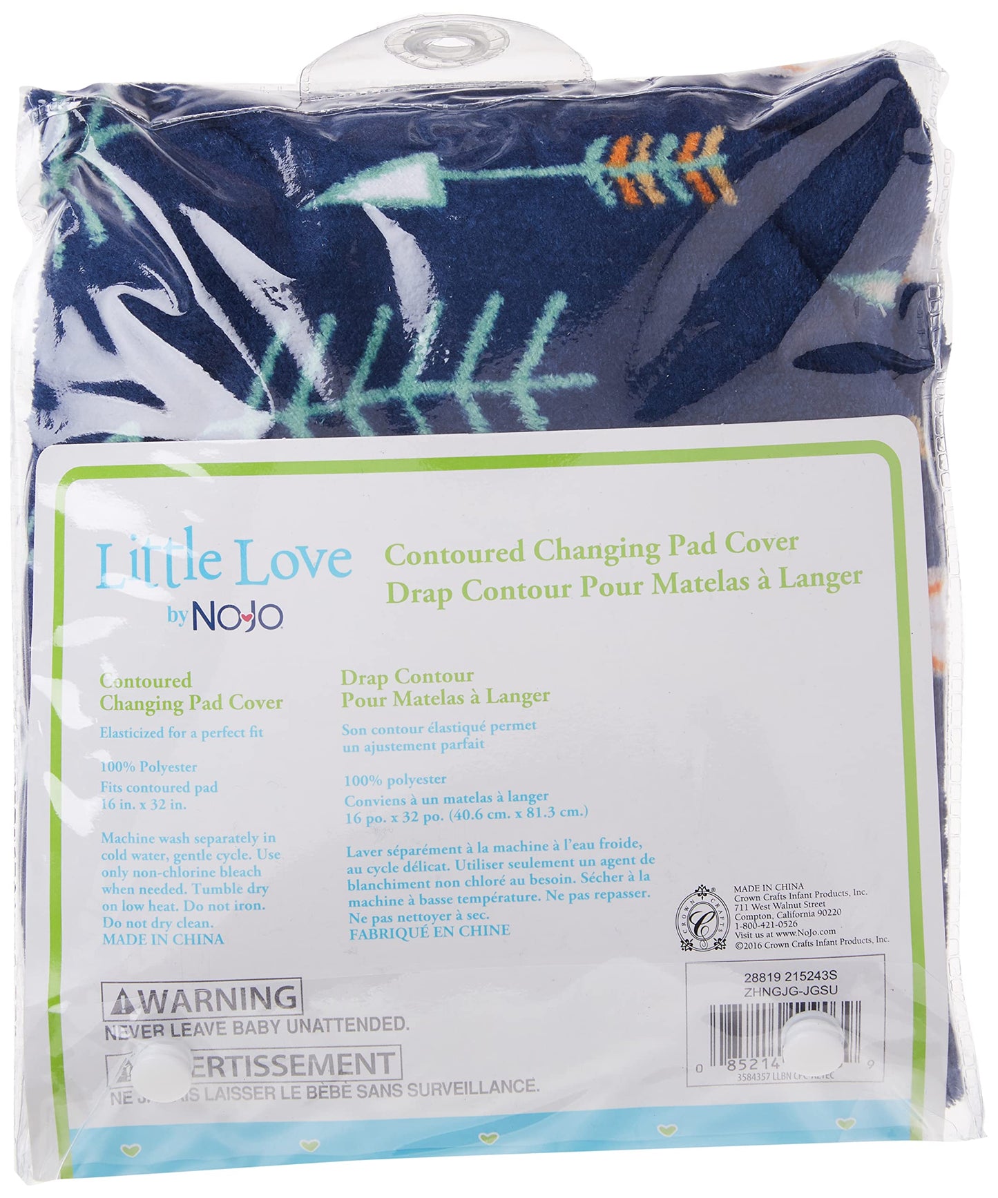 Little Love by NoJo - Funda para cambiador, color azteca