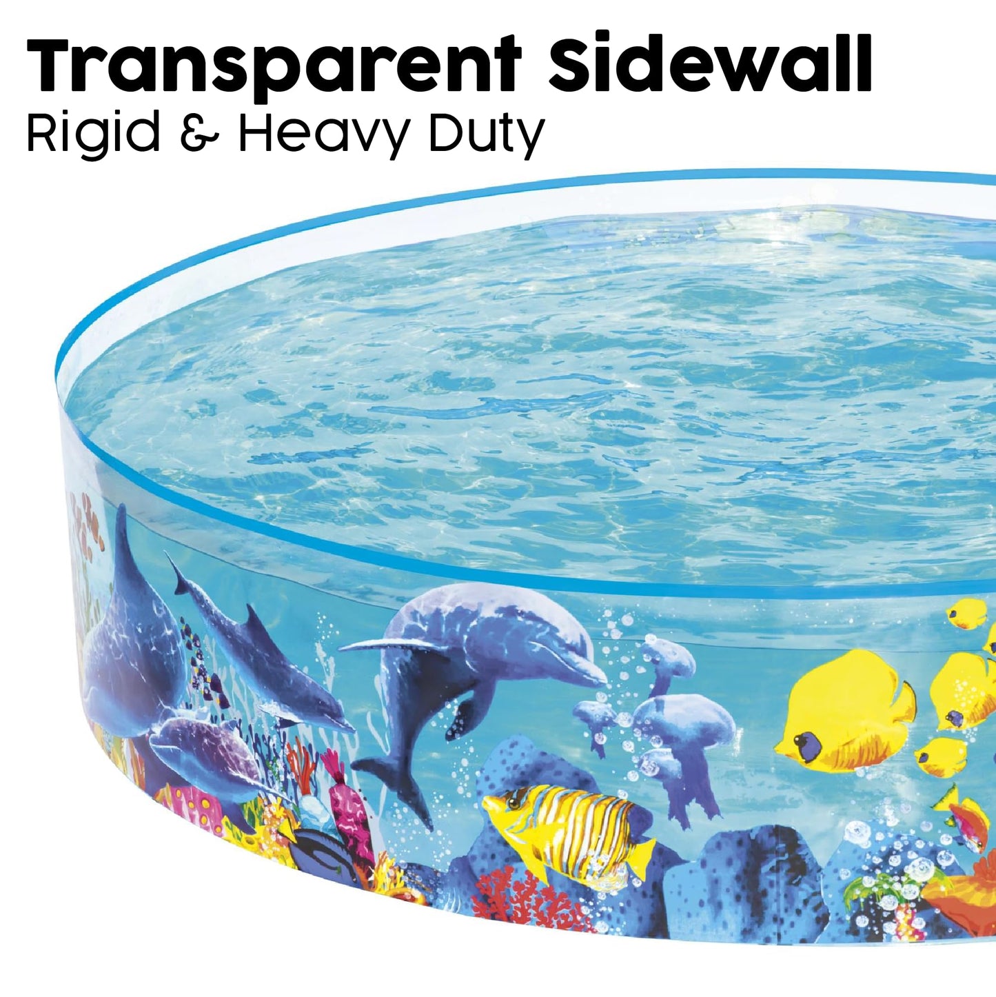 Bestway Alberca Rígida 183 cm x 38 cm Azul