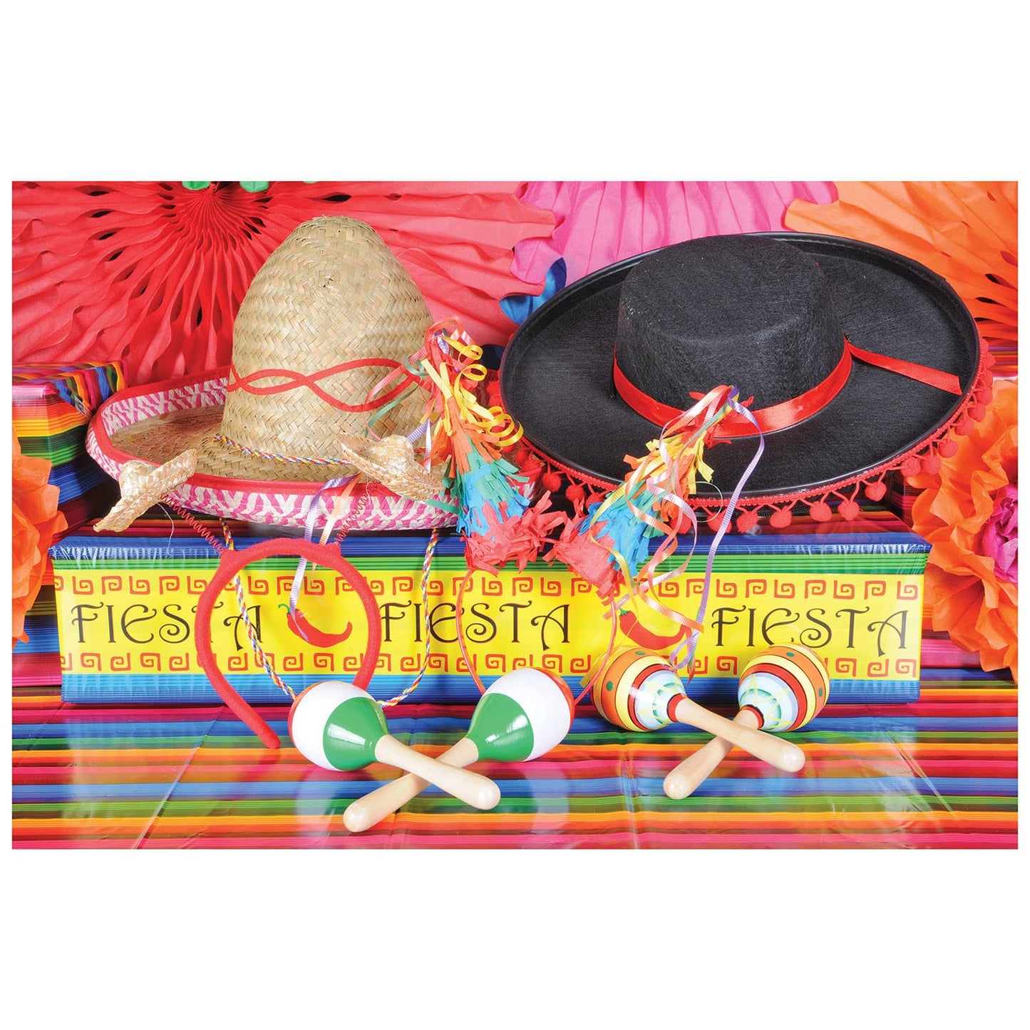 Beistle 60951-8 Fiesta Fun Party Maracas, 2 per Package