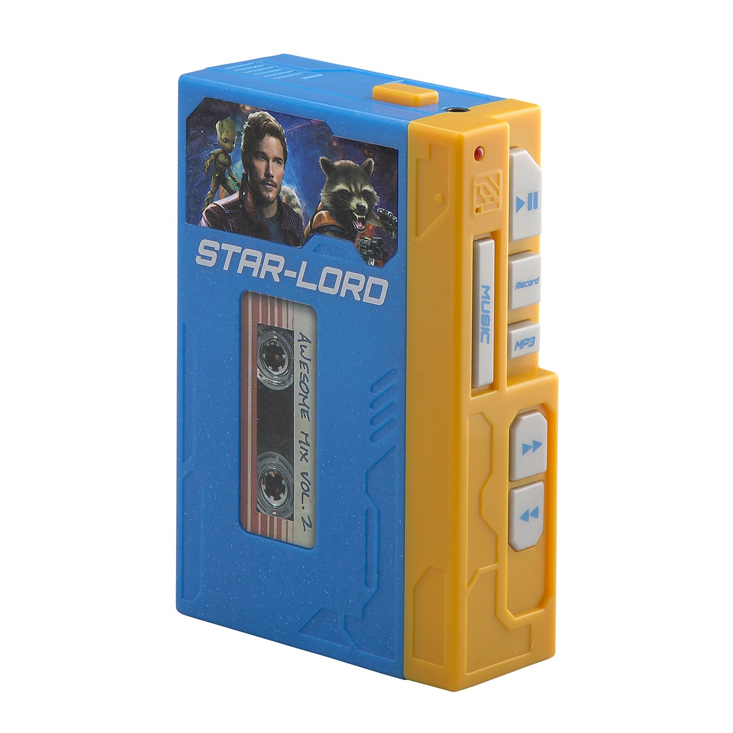 Guardians of the Galaxy Mini Boombox with Headphone iHome Marvel Comics Cuffie