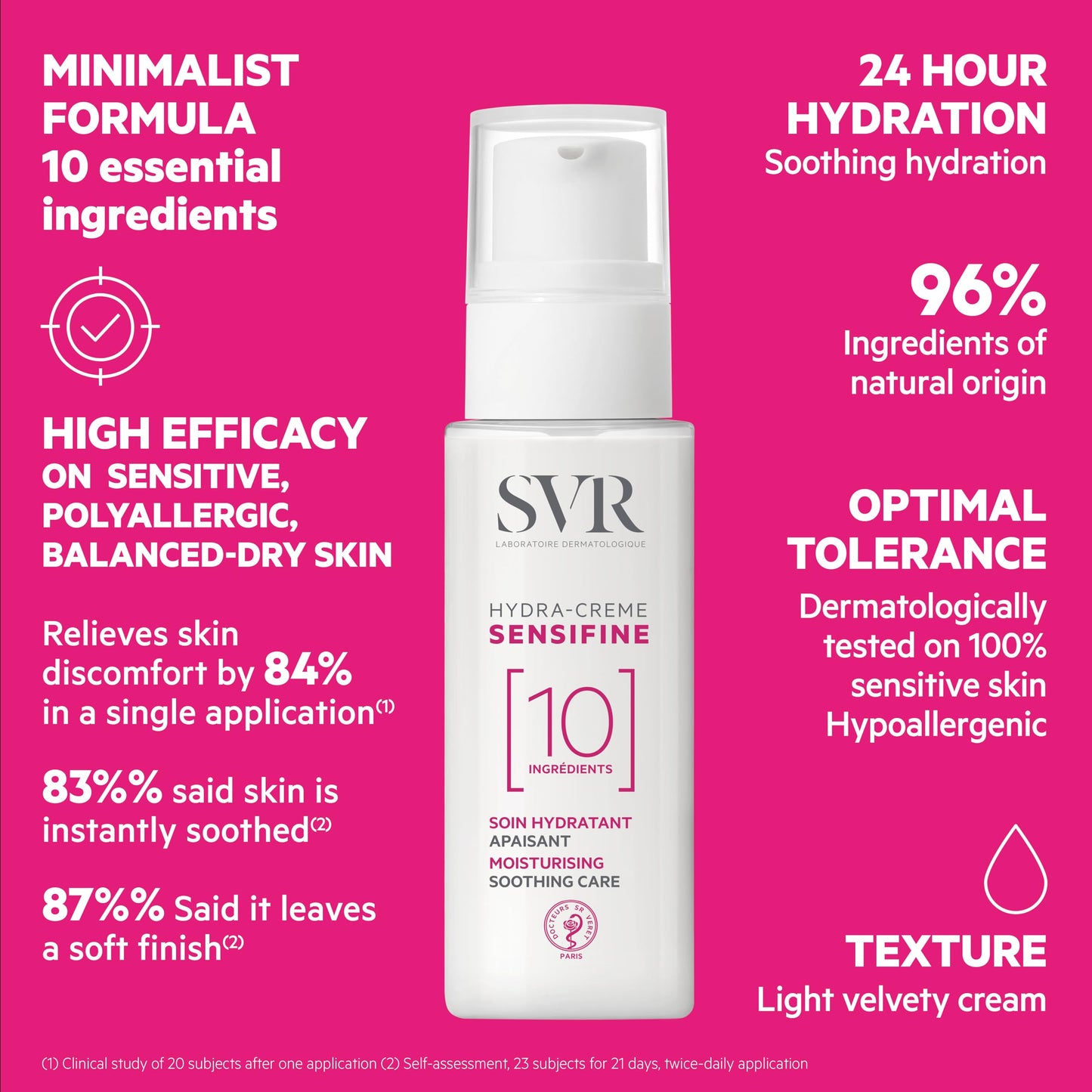 SVR Crema Hidratante Sensifine con Textura en Gel 40 ml