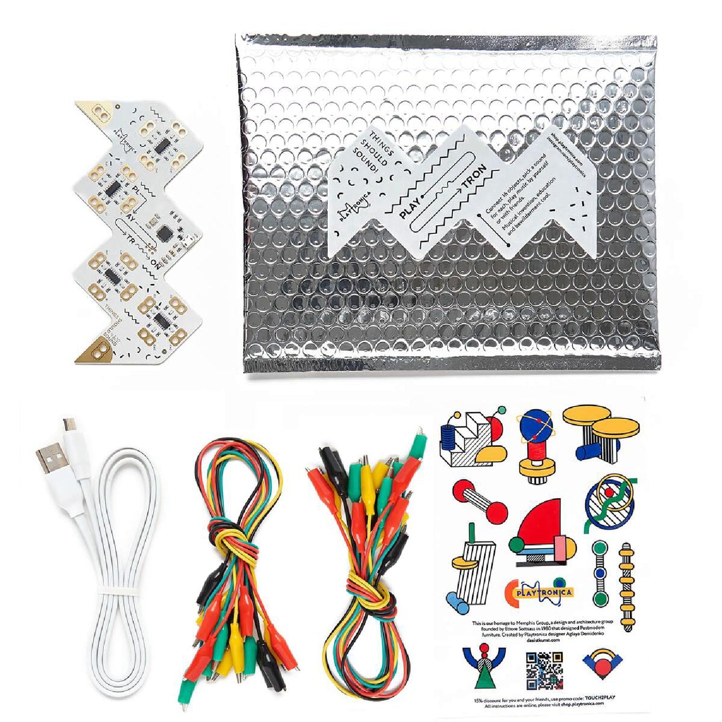 driver MIDI Playtron, conecta hasta 16 objetos conductivos y convierte todo, de fruta a metal en un instrumento musical Soundbrenner