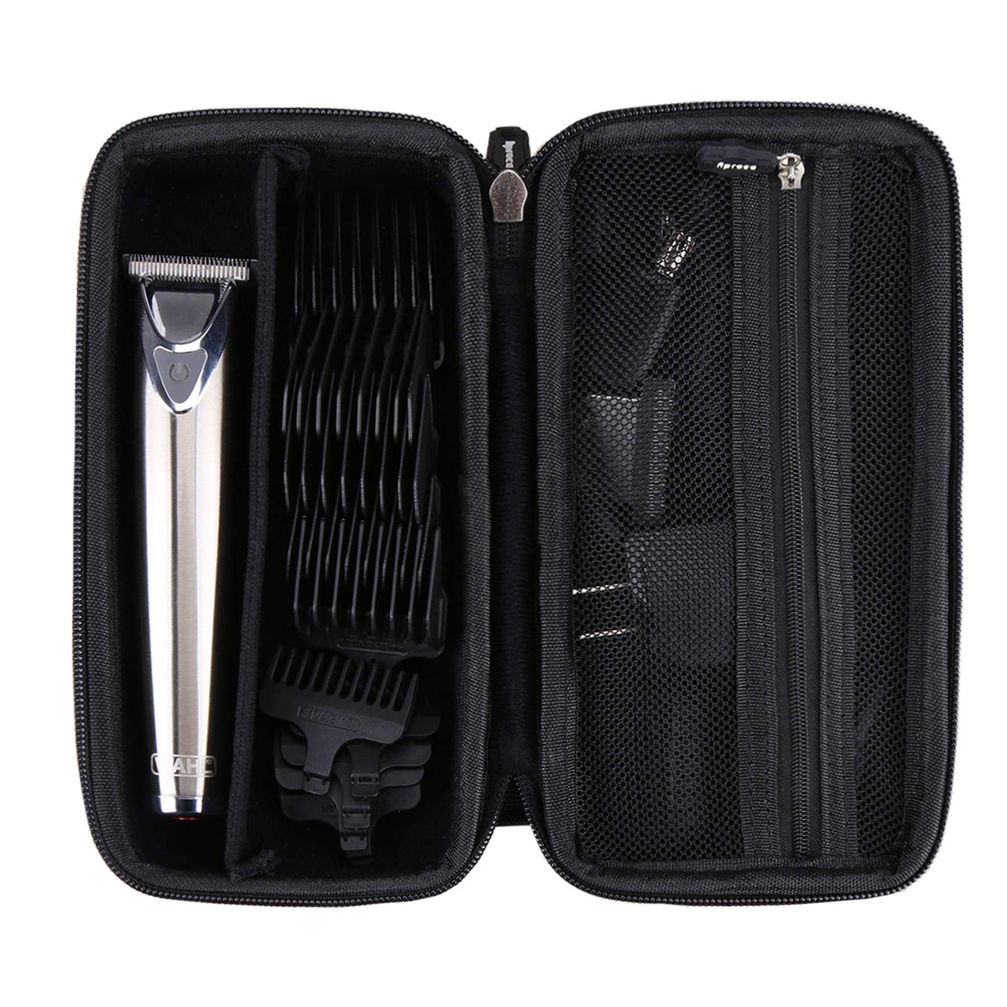Aproca Hard Travel Storage Case Fit Wahl Clipper Stainless Steel Lithium Ion Plus Beard Trimmer Hair Clippers Shavers 9818 / Braun MGK3060 Men's Beard Trimmer