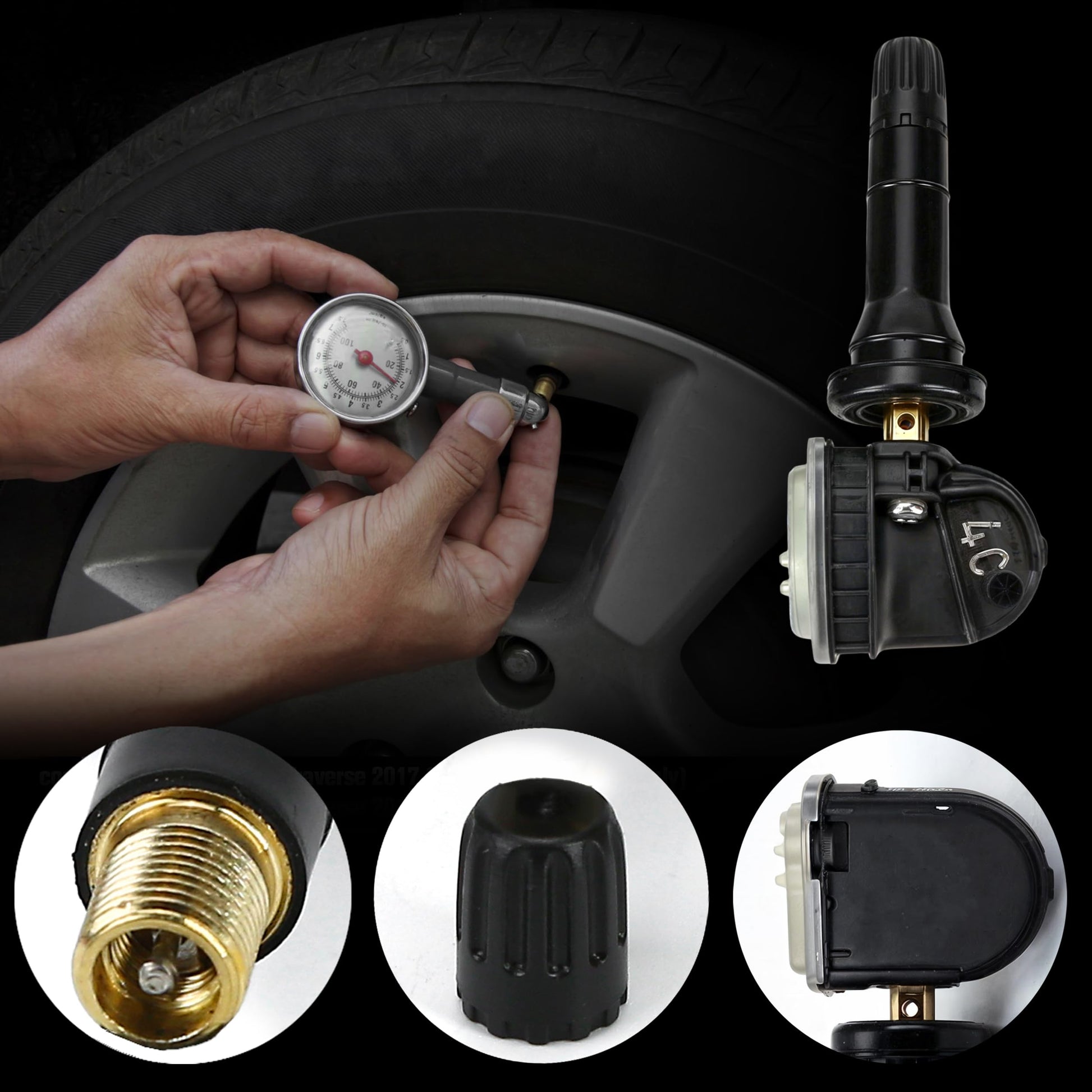 Sensores de Monitoreo de Presión de Neumáticos TPMS para Buick Cadillac Chevrolet GMC