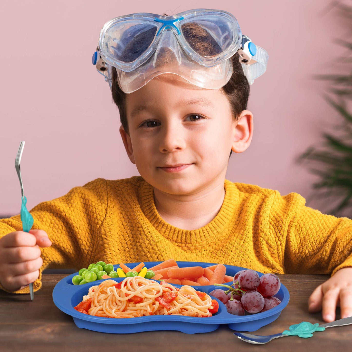 Discovery Earth Mover Builder - Juego de comida para niños, azul oscuro, Azul, Una talla, 1