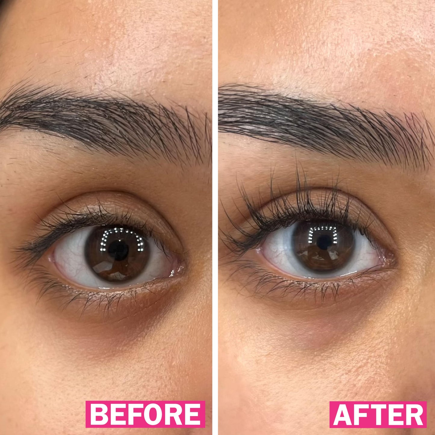 fLASH Eyelash Serum Mini for Long, Curled Lashes - Enhances and Strengthens Your Natural Lashes - Safe and Effective Formula – Travel Size, 6 Week Starter Supply
