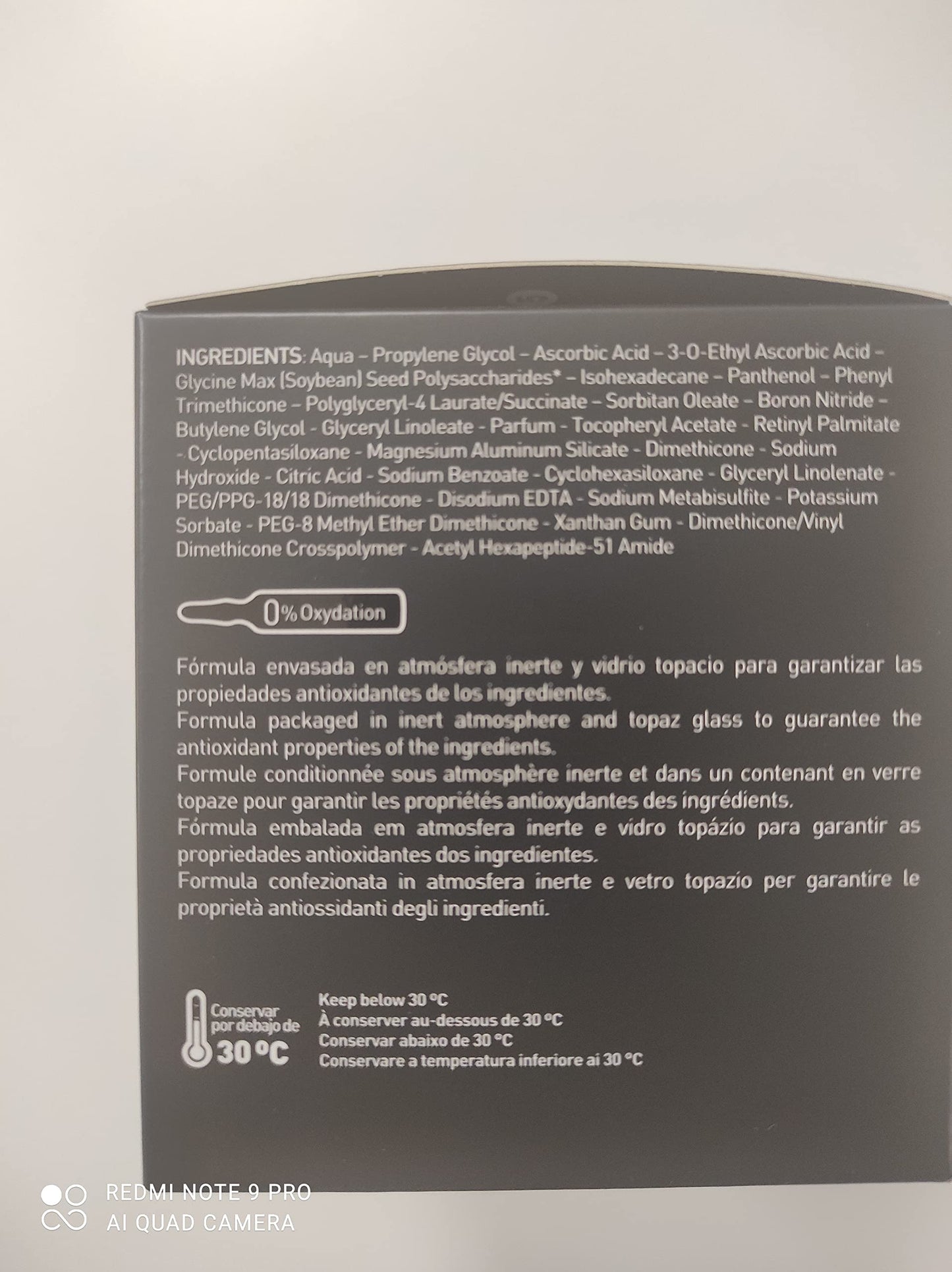 Martiderm, Sueros y íquidos diurnos faciales, 30 unidades