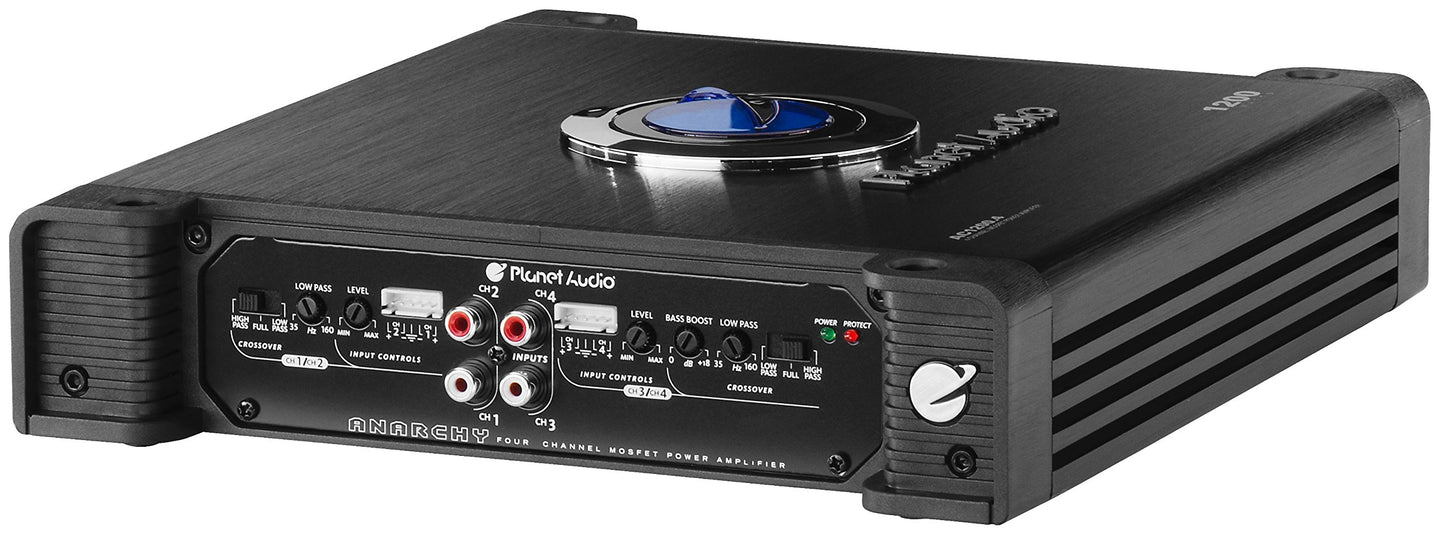 Amplificador Planet Audio AC12004 4ch 1200w MAX