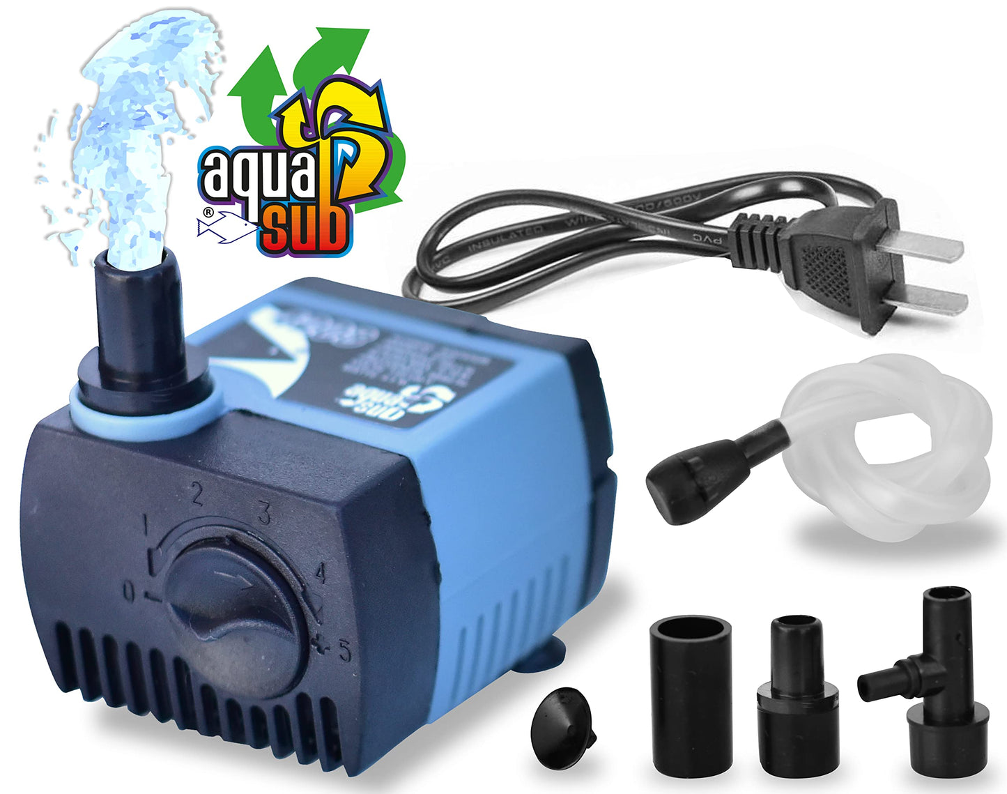 AQUASUB 4203 Bomba Agua 280 L/H .70M 4.5W