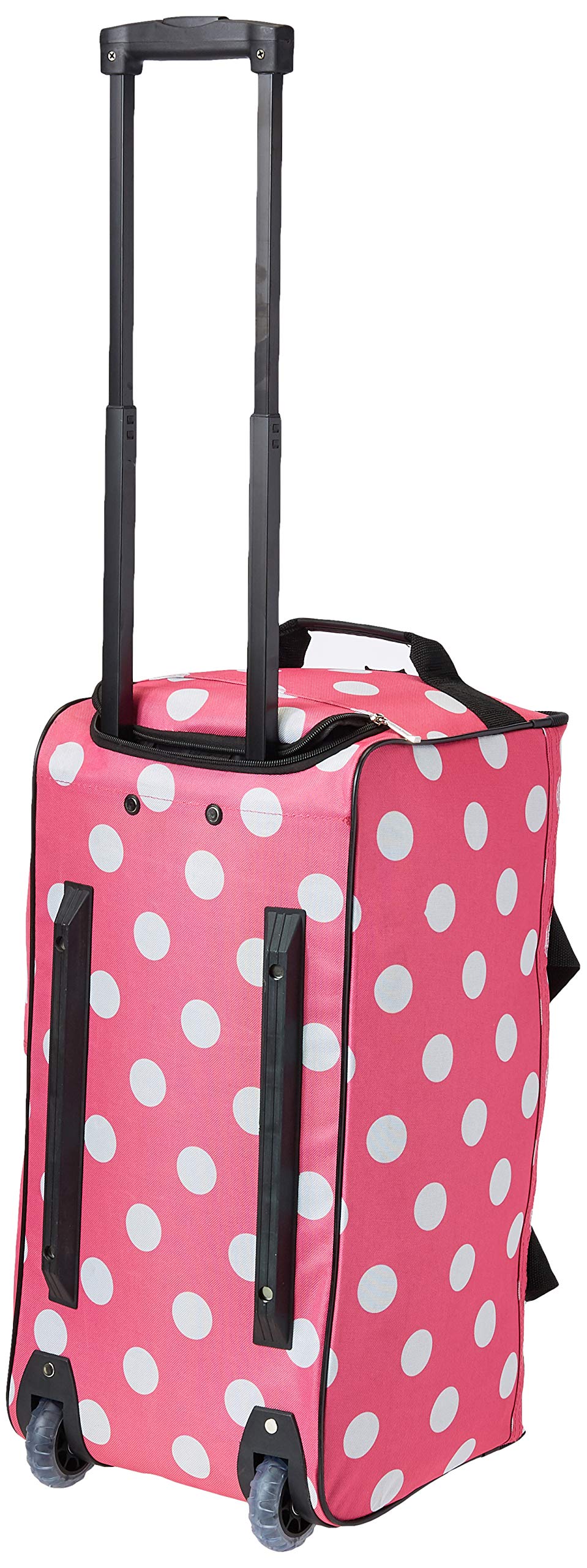 Bolsa de Lona Rodante Rockland PINKDOT 22 Pulgadas