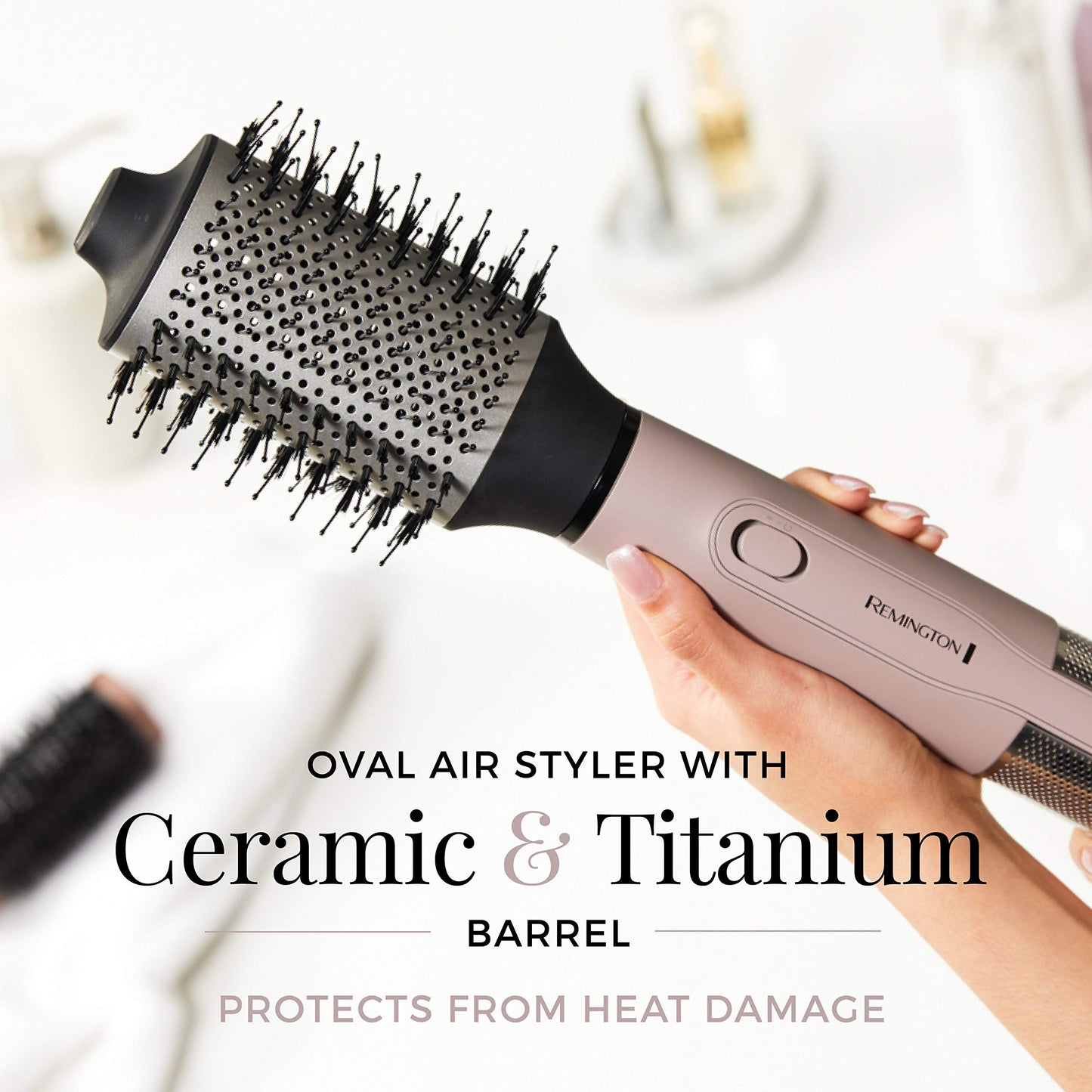 Remington Pro Wet2style - Cepillo ovalado y voluminizador