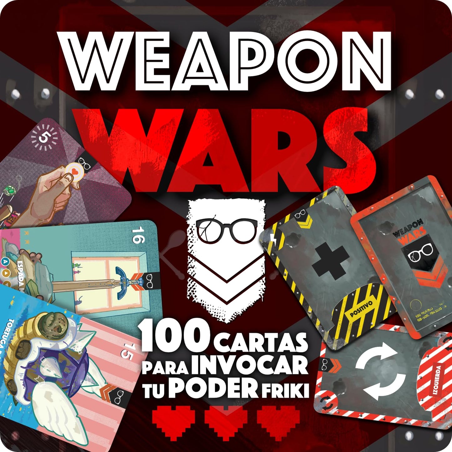 MAR LÚDICO Juego de Mesa en Español - Weapon Wars