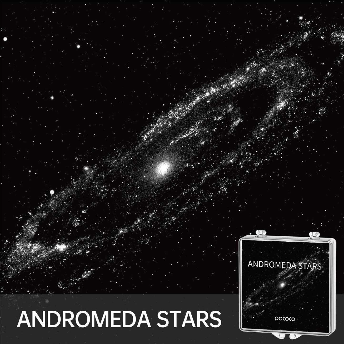 Luna y Estrellas: Discos para POCOCO Proyector Galaxy, 5K Ultra HD, Litografía de Semiconductores (6 Discos)