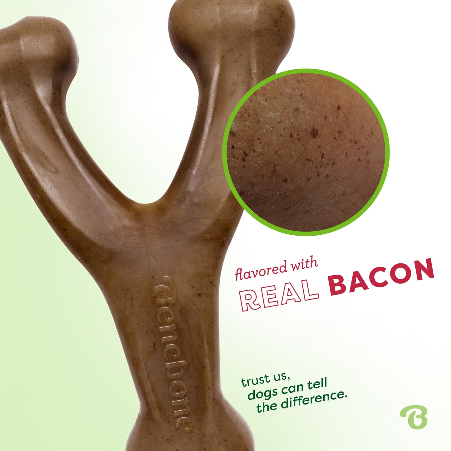Juguete Masticable Sabor Tocino Gigante Wishbone