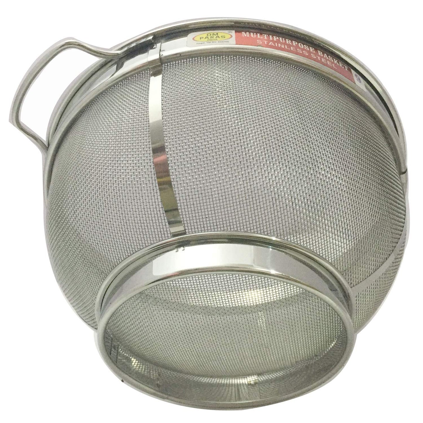 GD Colador Multiusos de Acero Inoxidable, Bowl de 9 Pulgadas de Longitud y Ancho, 4.5 Pulgadas de Altura