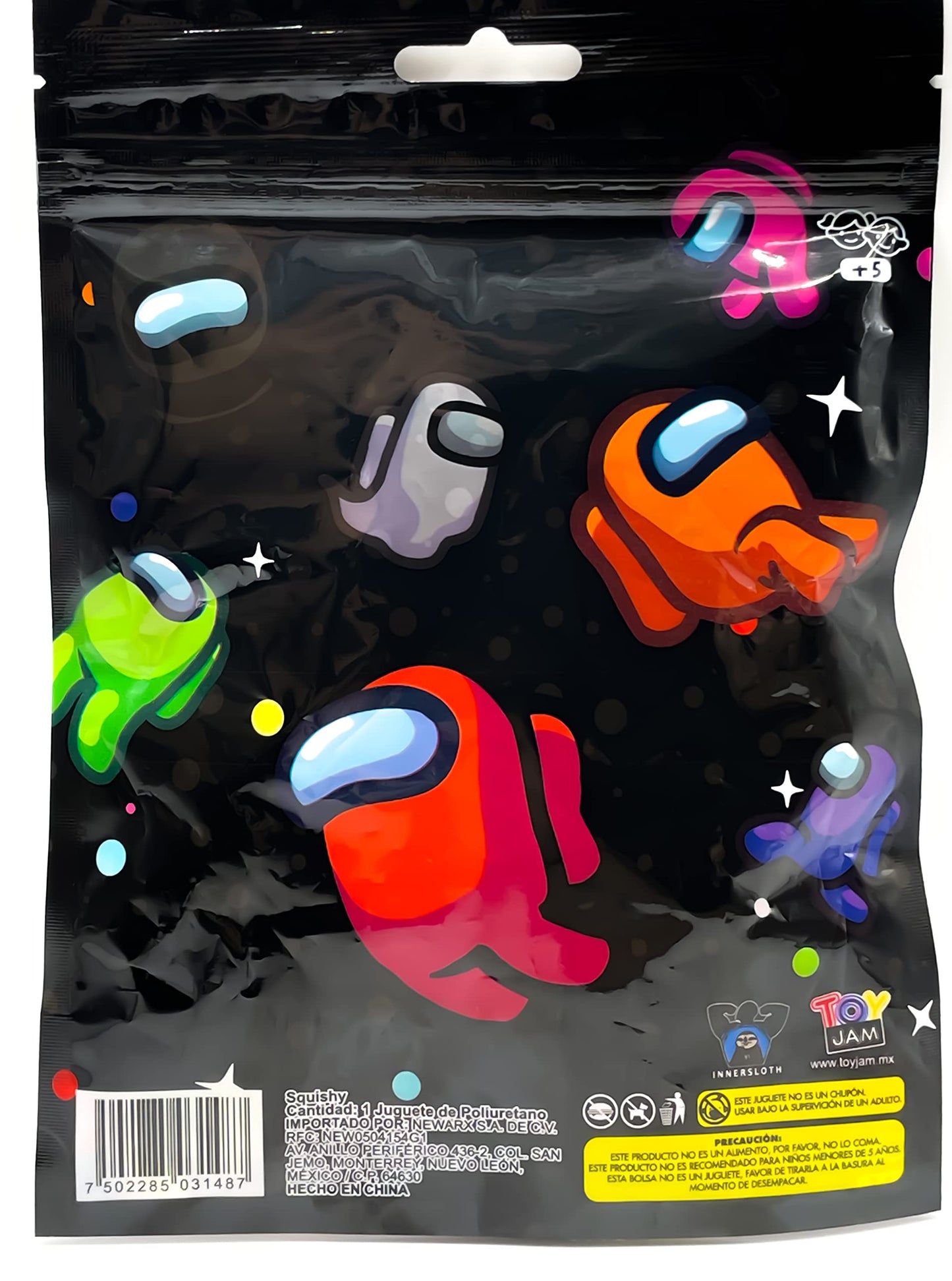 Juguete Squishy Toy Jam Amarillo Among US