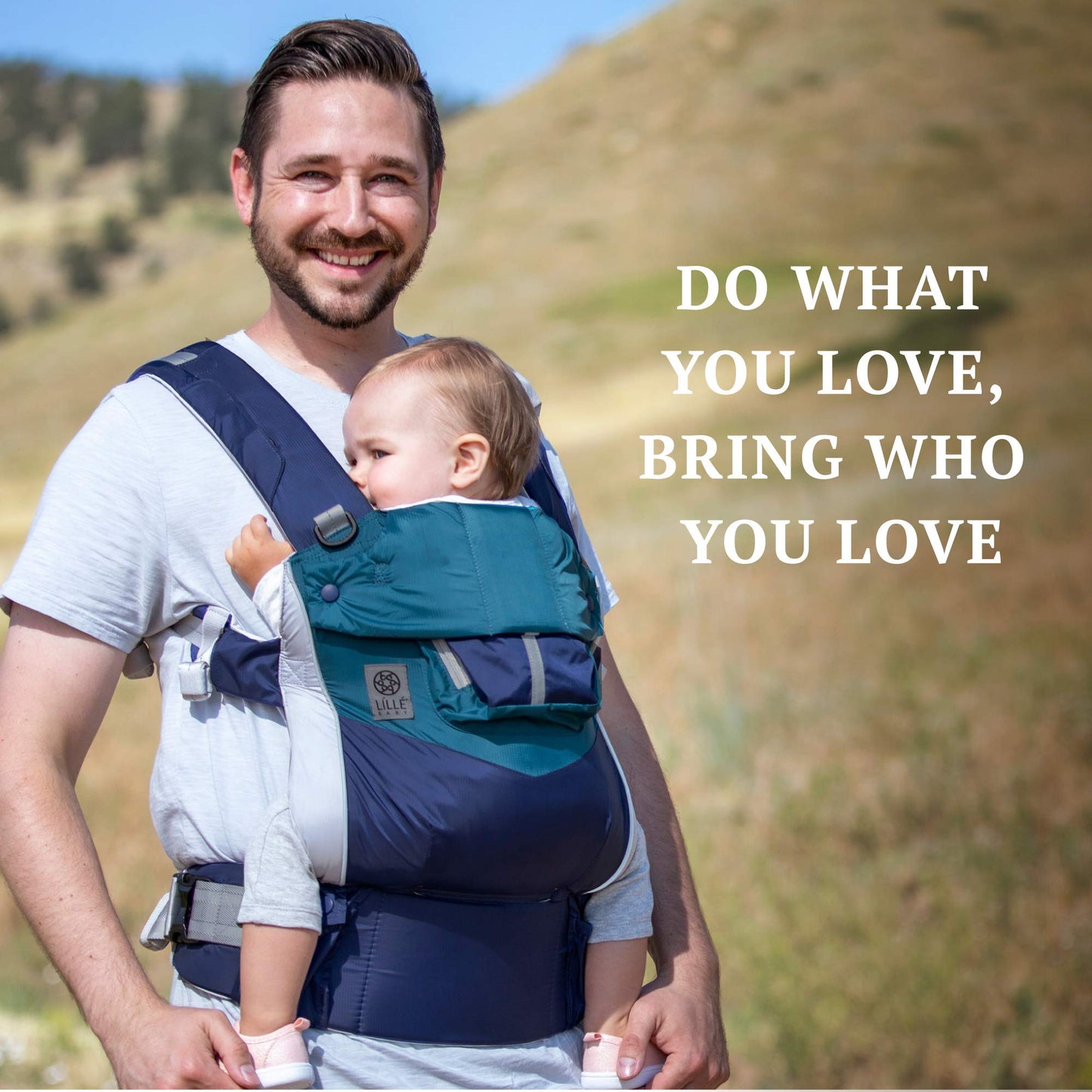 Portabebés Ergonómico LILLEbaby Pursuit Sport Water Ligero con Soporte Lumbar Seis Posiciones