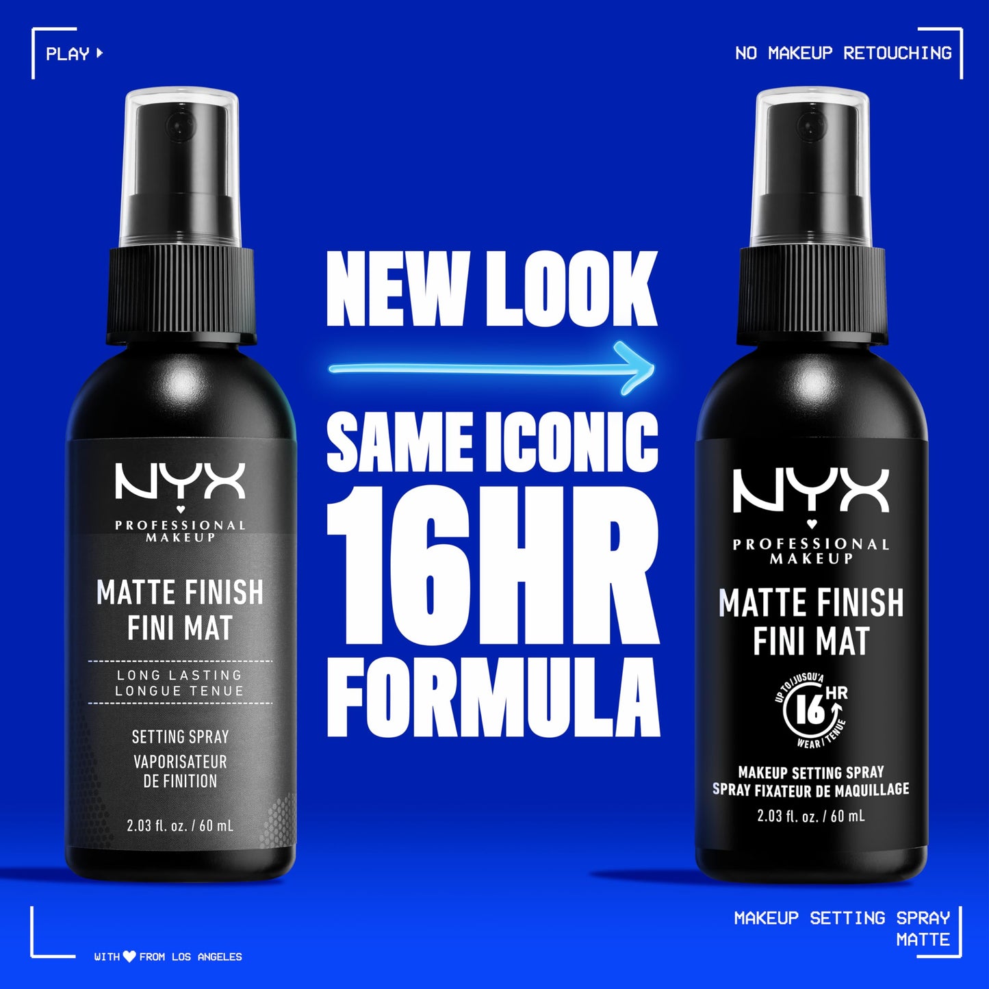 Fijador de Maquillaje NYX Professional Makeup Matte Finish 60ml