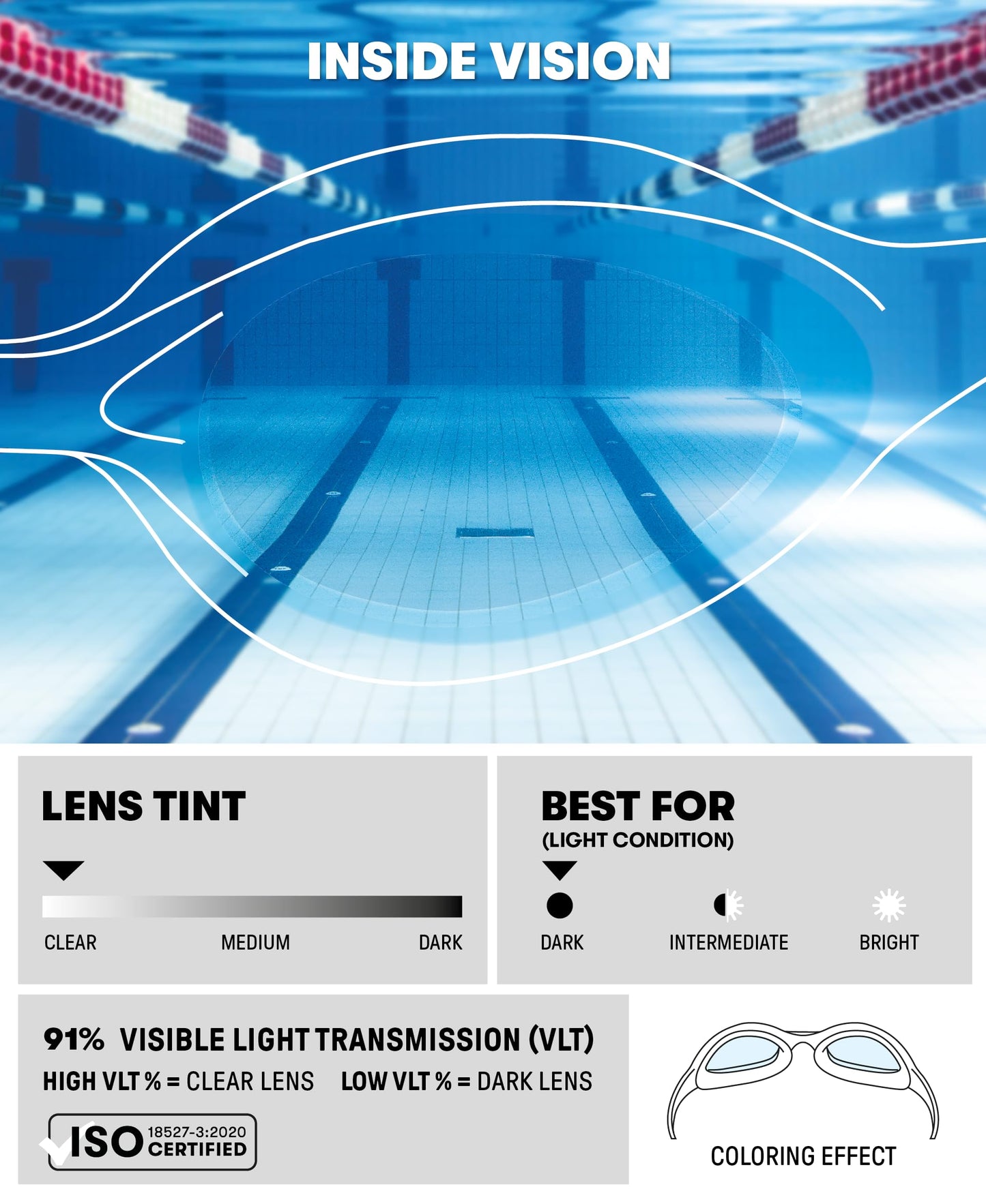 Arena Goggles Natación Spider Jr única, Rosa