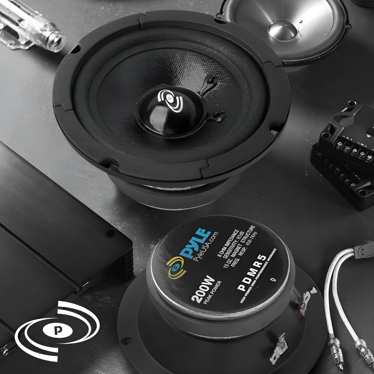 Driver Profesional de Alto Rendimiento Pyle-Pro PDMR5 5'' Midrange