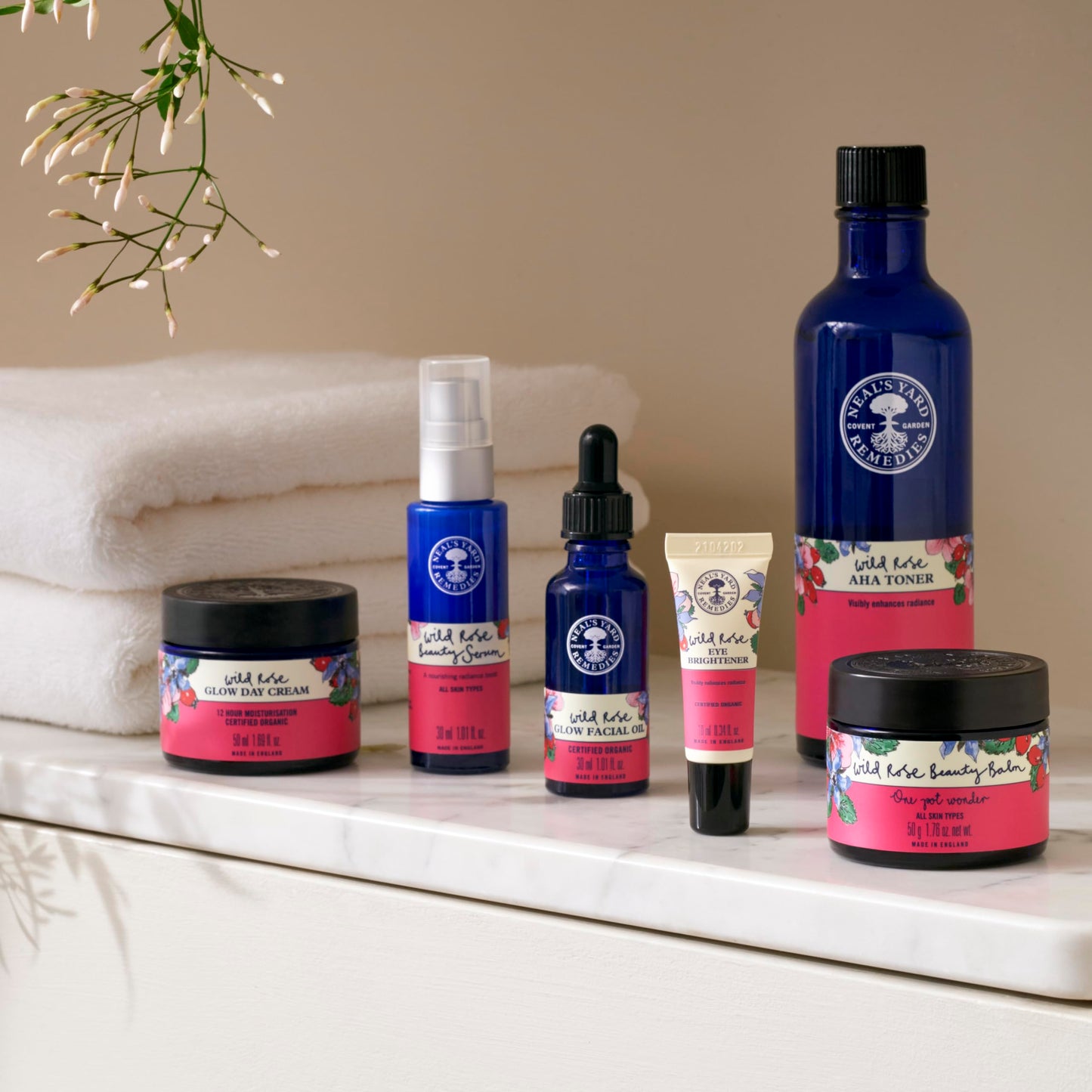 Neal's Yard Remedies Eye Care & Treatments Wild Rose Beauty Balm (with muslin) 50g by Neal's Yard Remedies