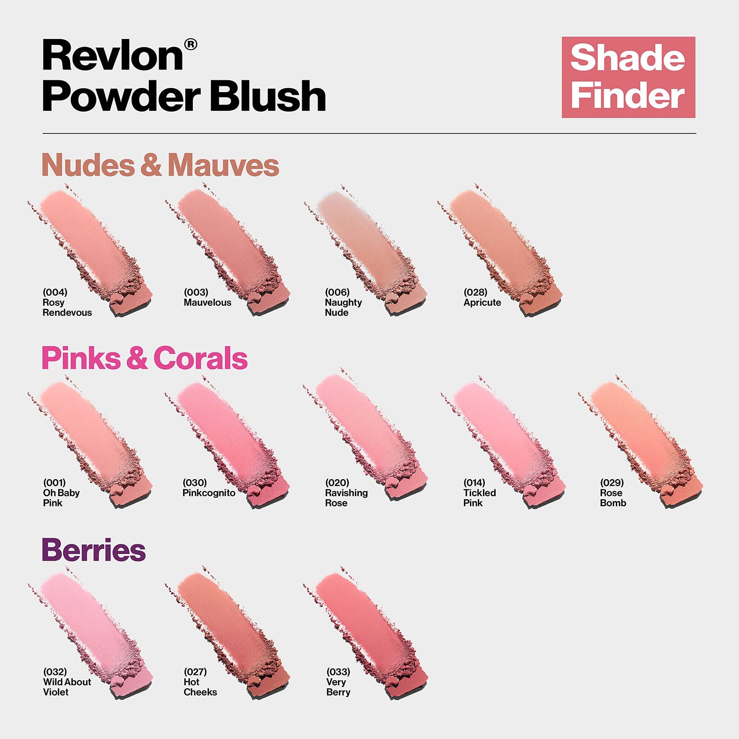 Rubor Compacto Revlon Powder Blush tono Rose Bomb
