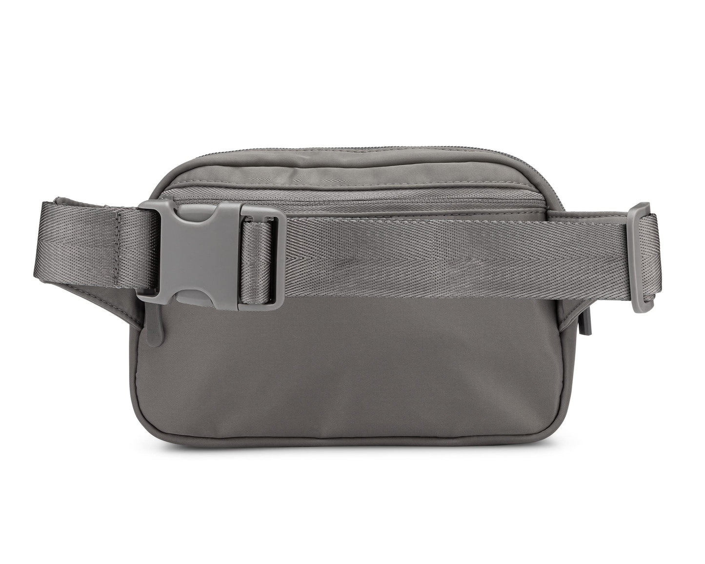 Parker Baby Co. - Riñonera, Bolsa Cruzada para Mamás, con amplio espacio para pañales | "Birch Belt Bag", Gris