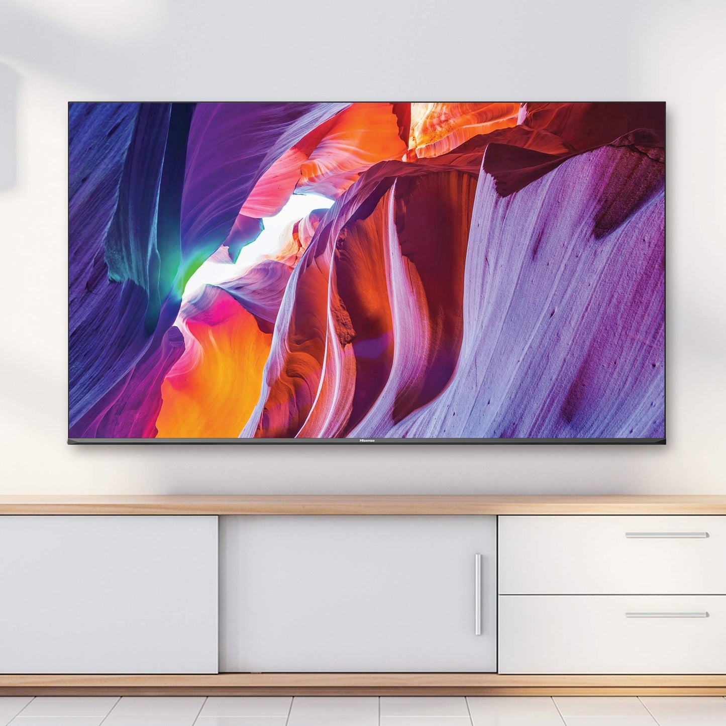 Hisense 55" Serie Quantum H8G Android 4K UHD ULED Smart TV con Asistente de Google, HDR (55H8G)