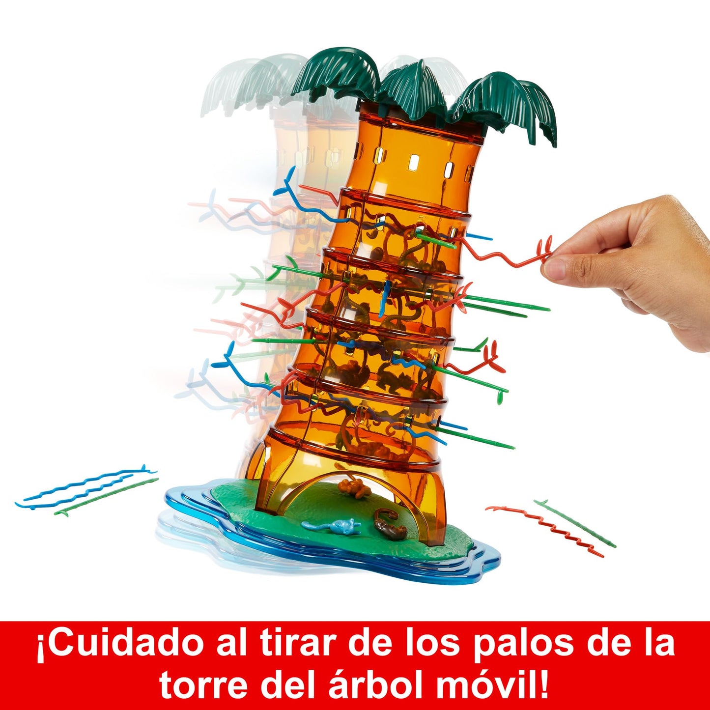 Mattel Monos Locos, Games Diversión sin Límites, Juego de Mesa, 25 Aniversario, 5+ Años
