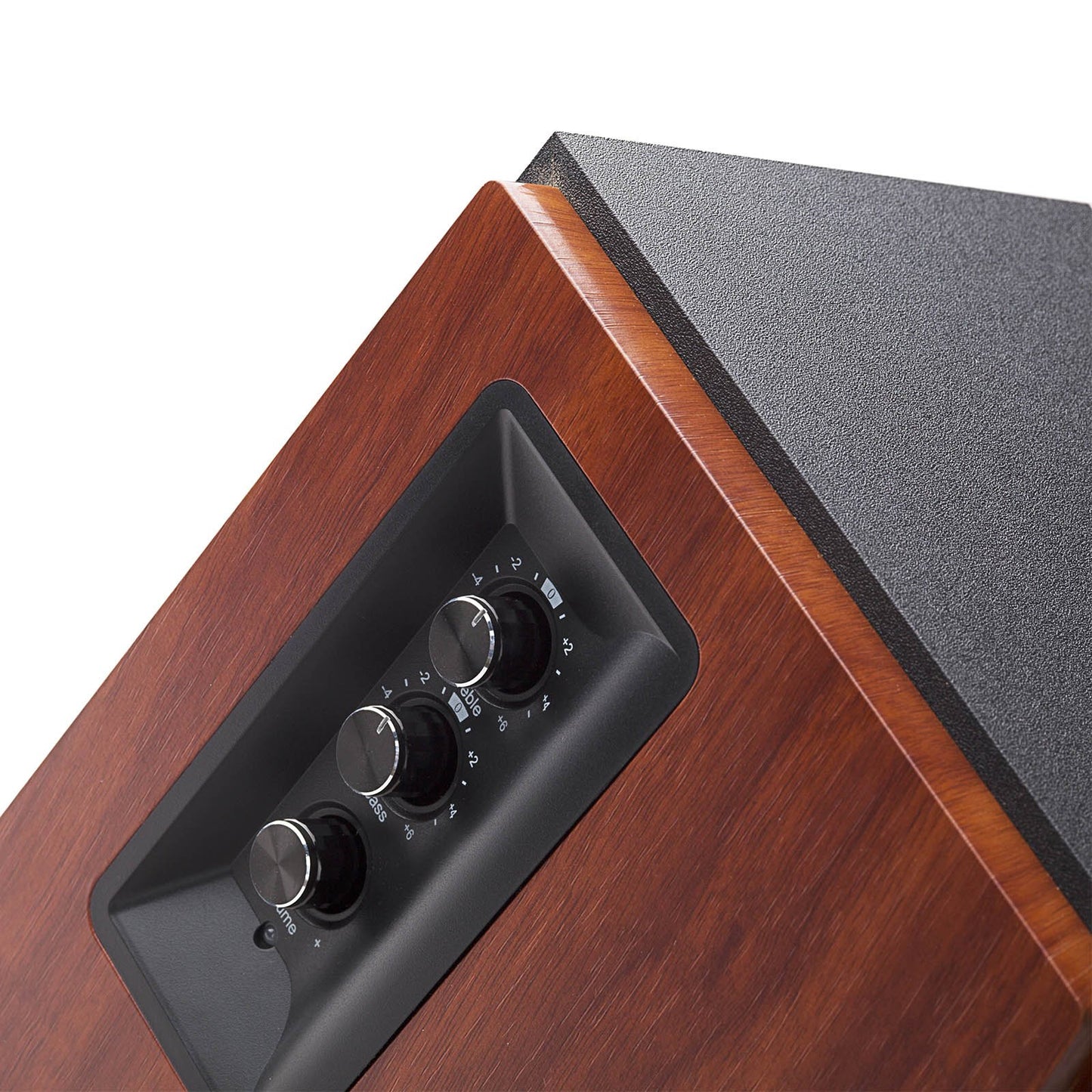 Edifier Bocinas Bluetooth para estantería, R1700BT monitores Activos de Estudio de Campo cercano, bocinas alimentadas 2.0, configuración de Caja de Madera, 66 W RMS