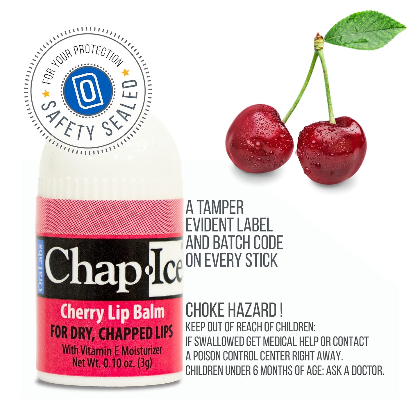 Chap Ice Mini Lip Balm Assorted Flavors 50 Count
